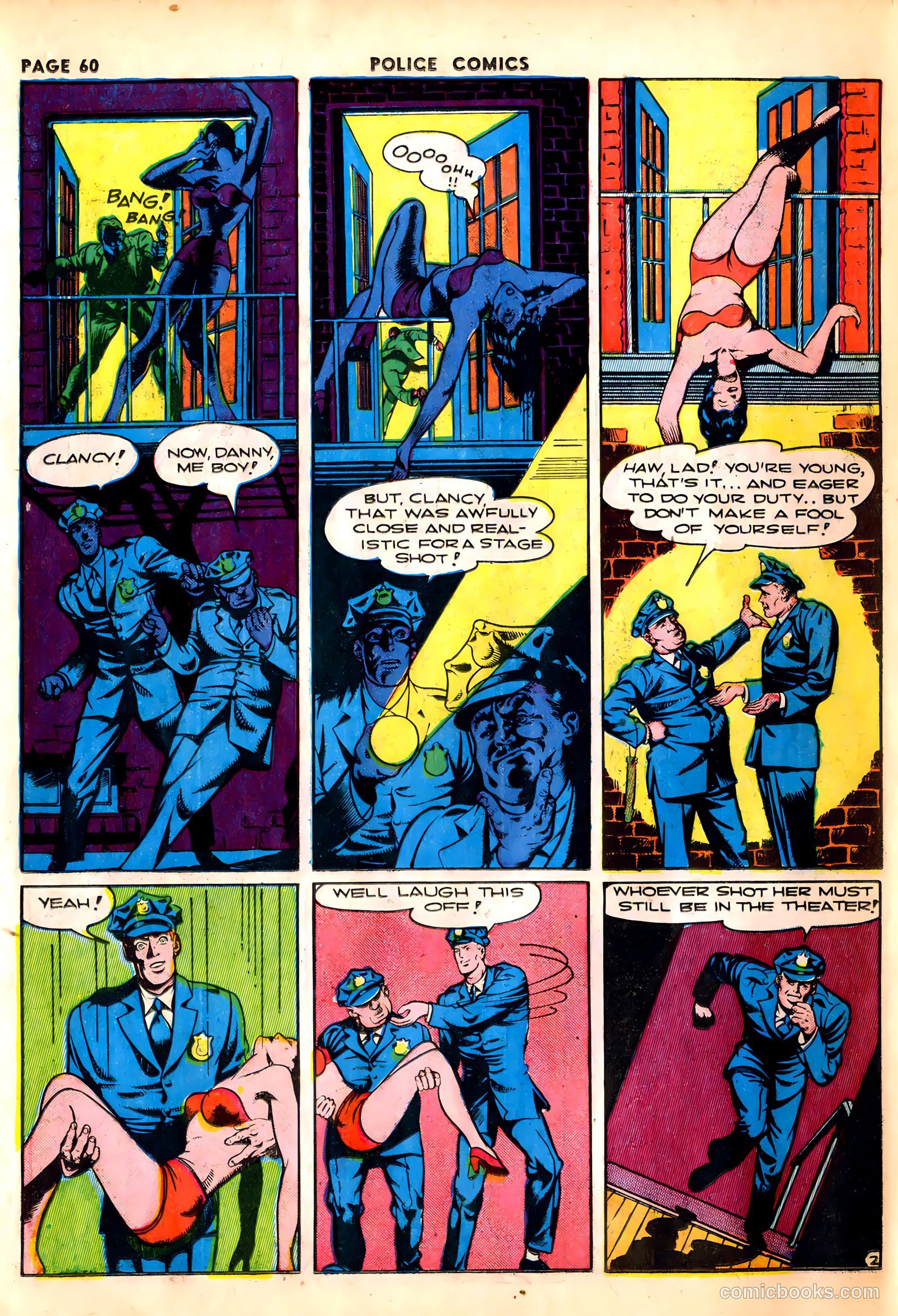 Police Comics #13 — page 62 of 68