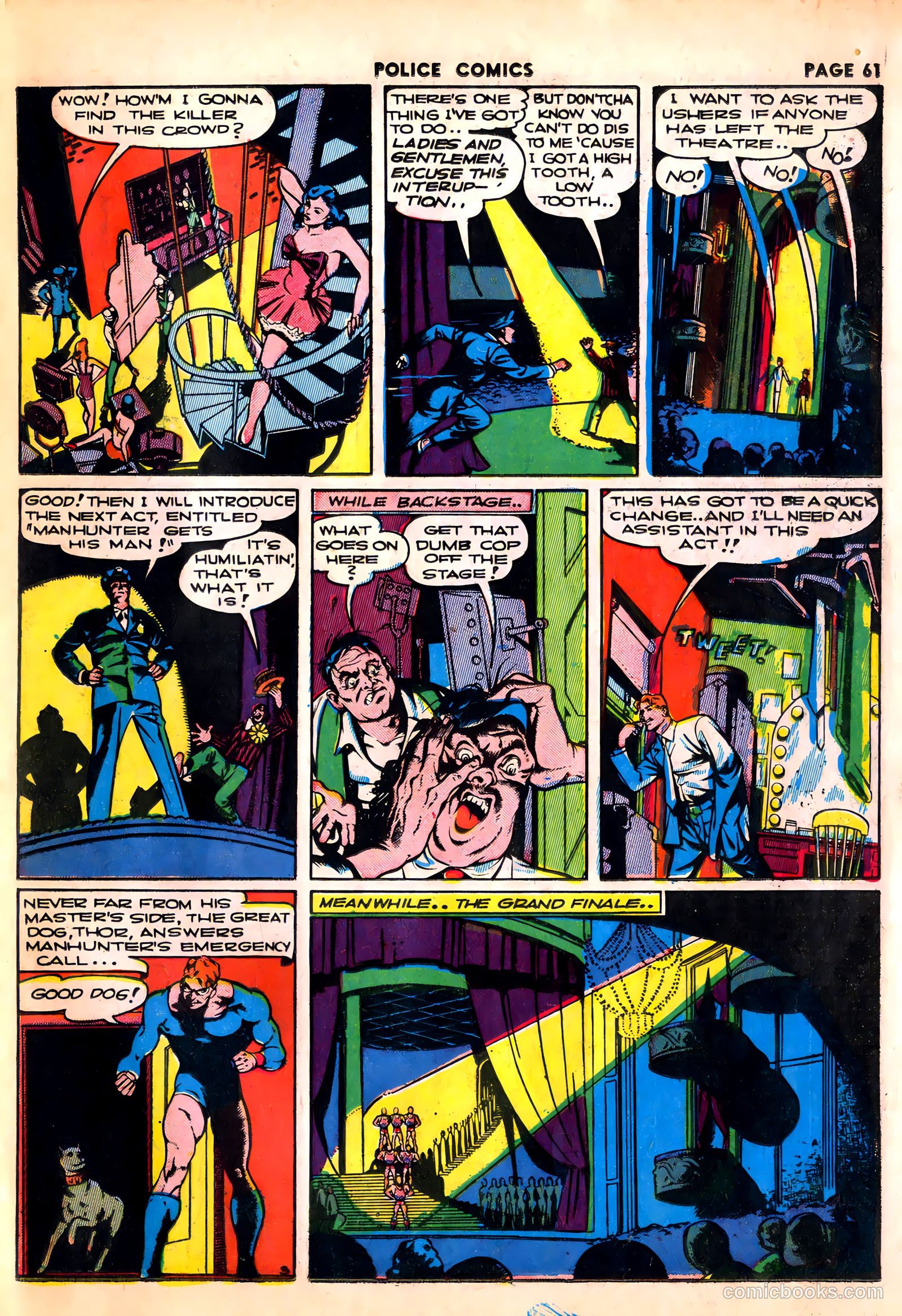 Police Comics #13 — page 63 of 68