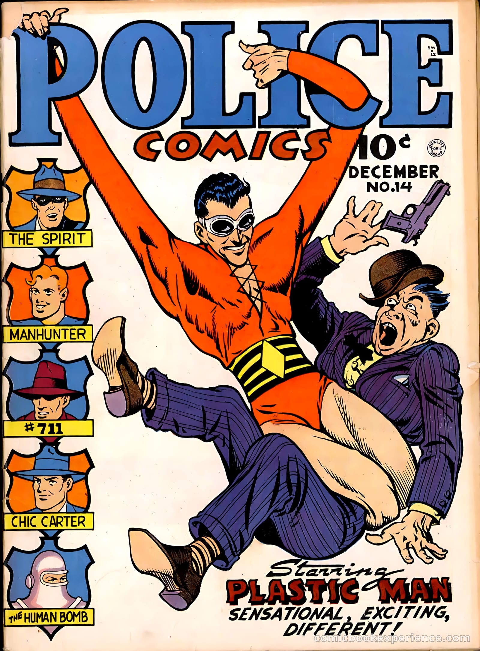 Police Comics #14 — page 1 of 68