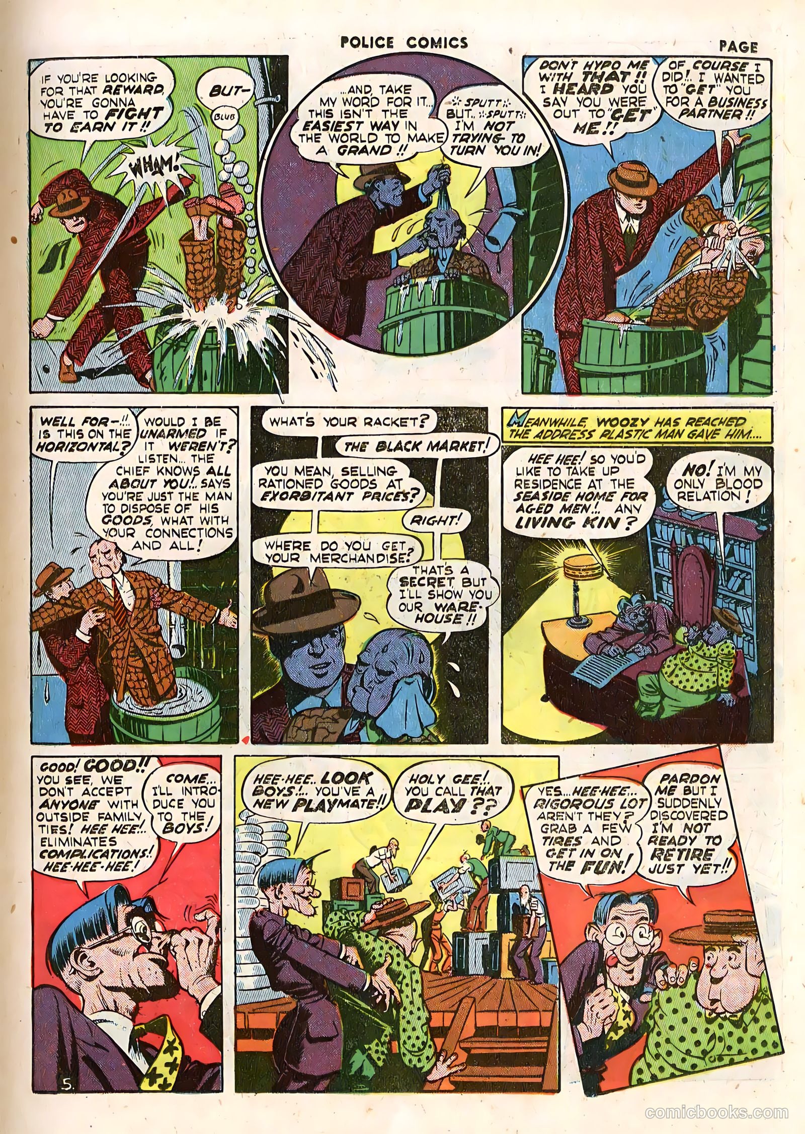 Police Comics #14 — page 7 of 68