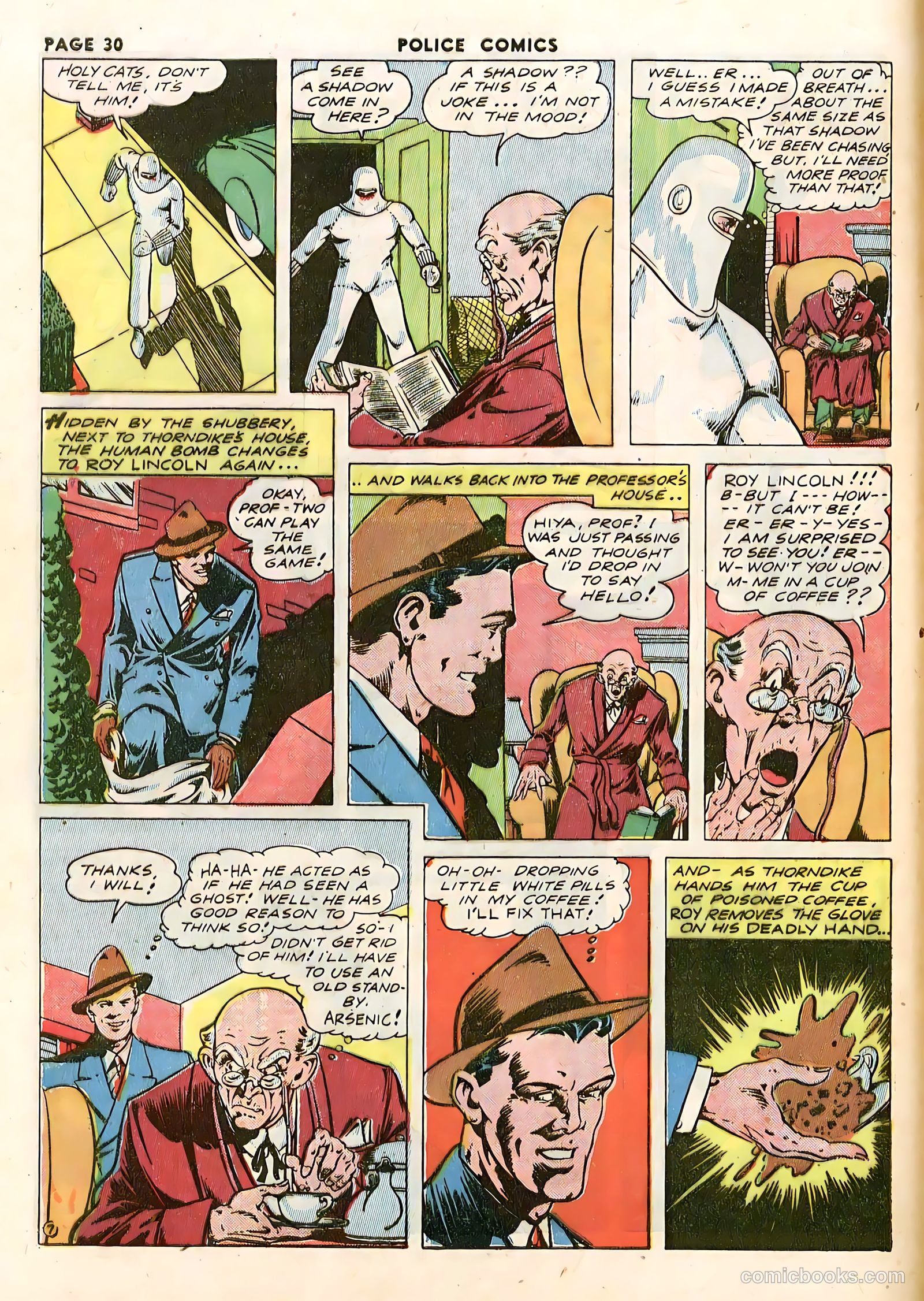 Police Comics #14 — page 32 of 68