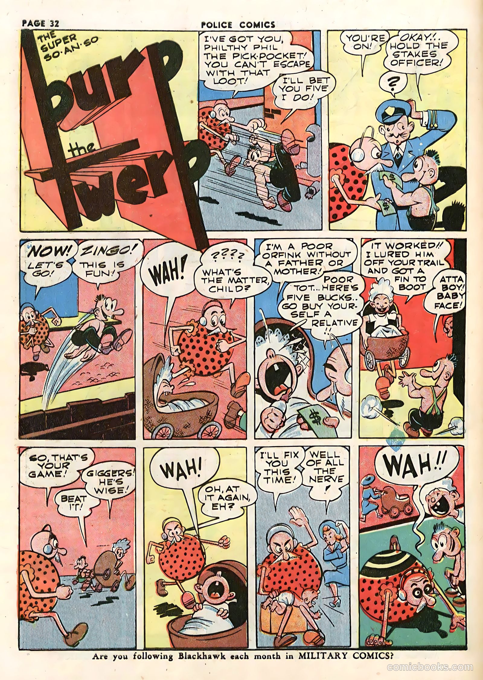Police Comics #14 — page 34 of 68