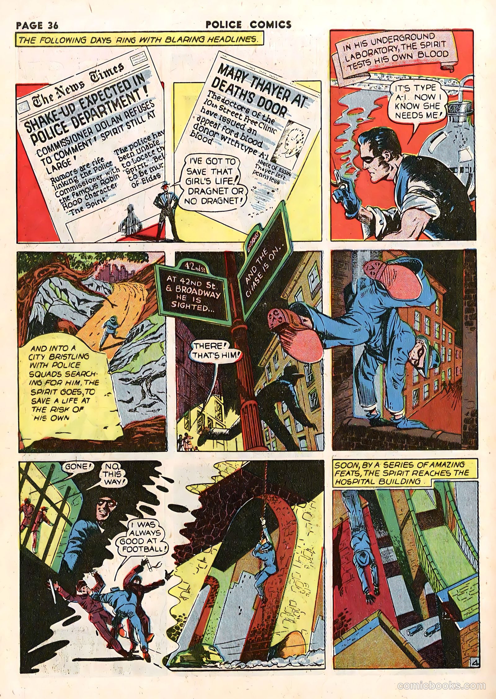 Police Comics #14 — page 38 of 68
