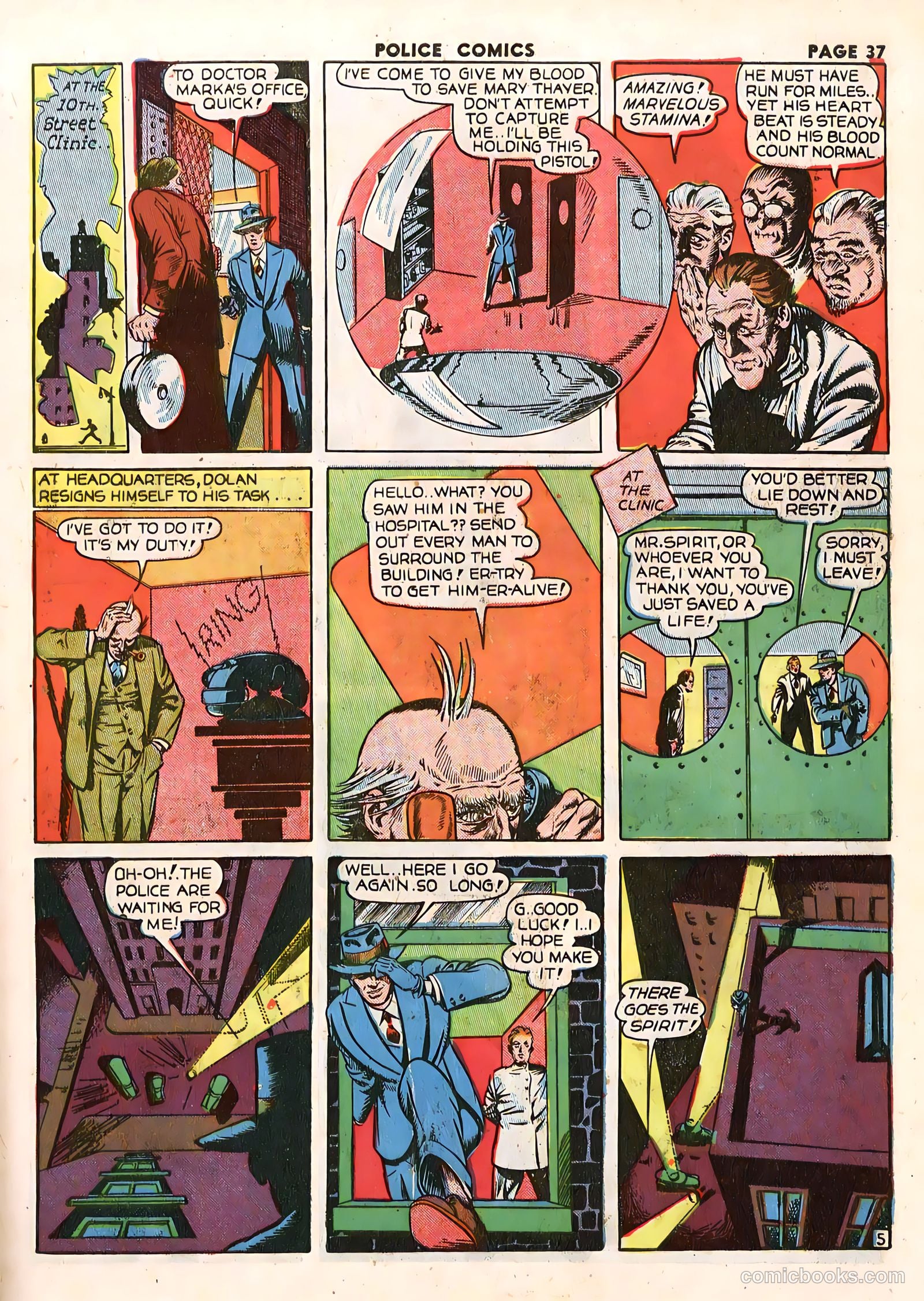 Police Comics #14 — page 39 of 68