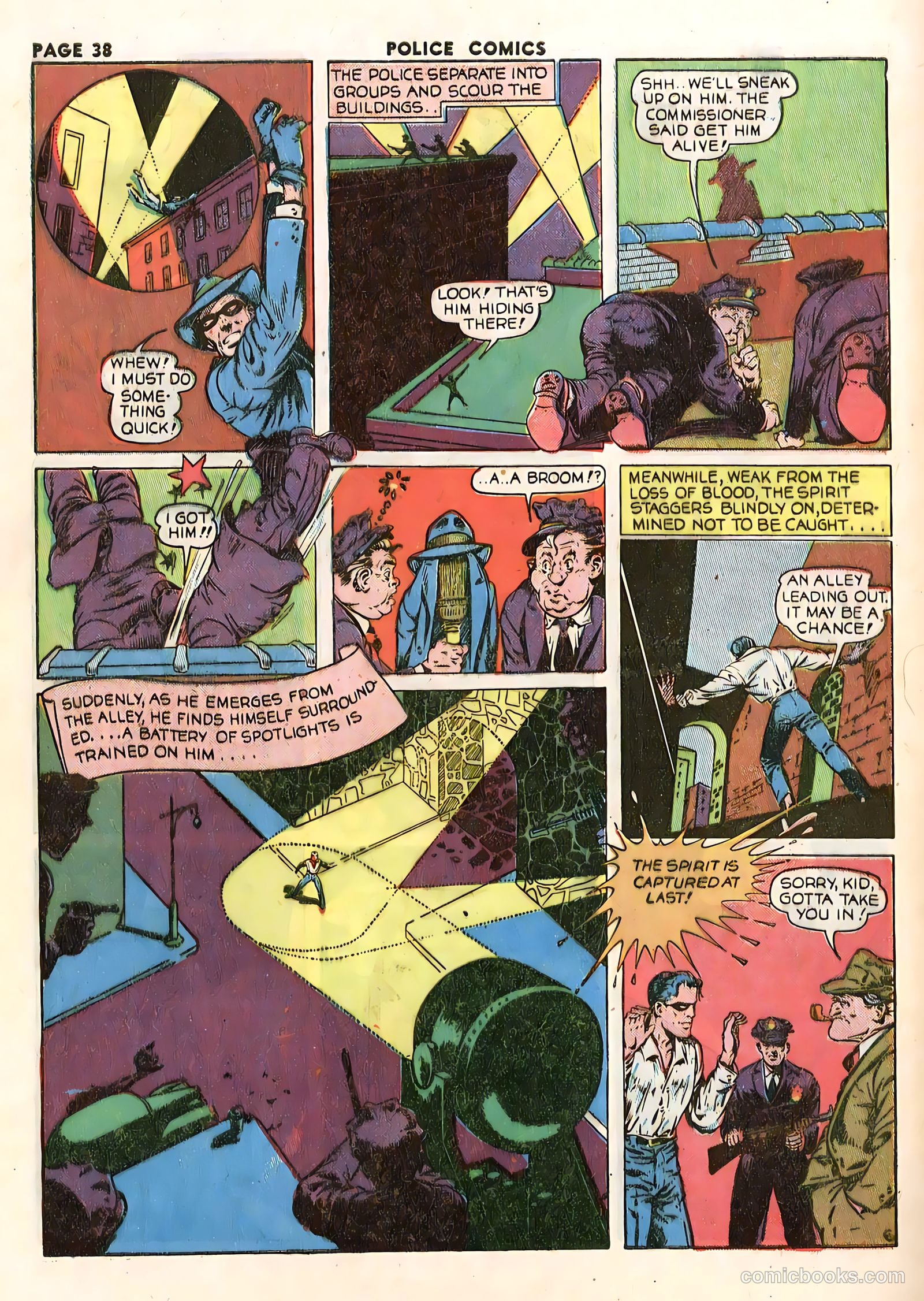 Police Comics #14 — page 40 of 68
