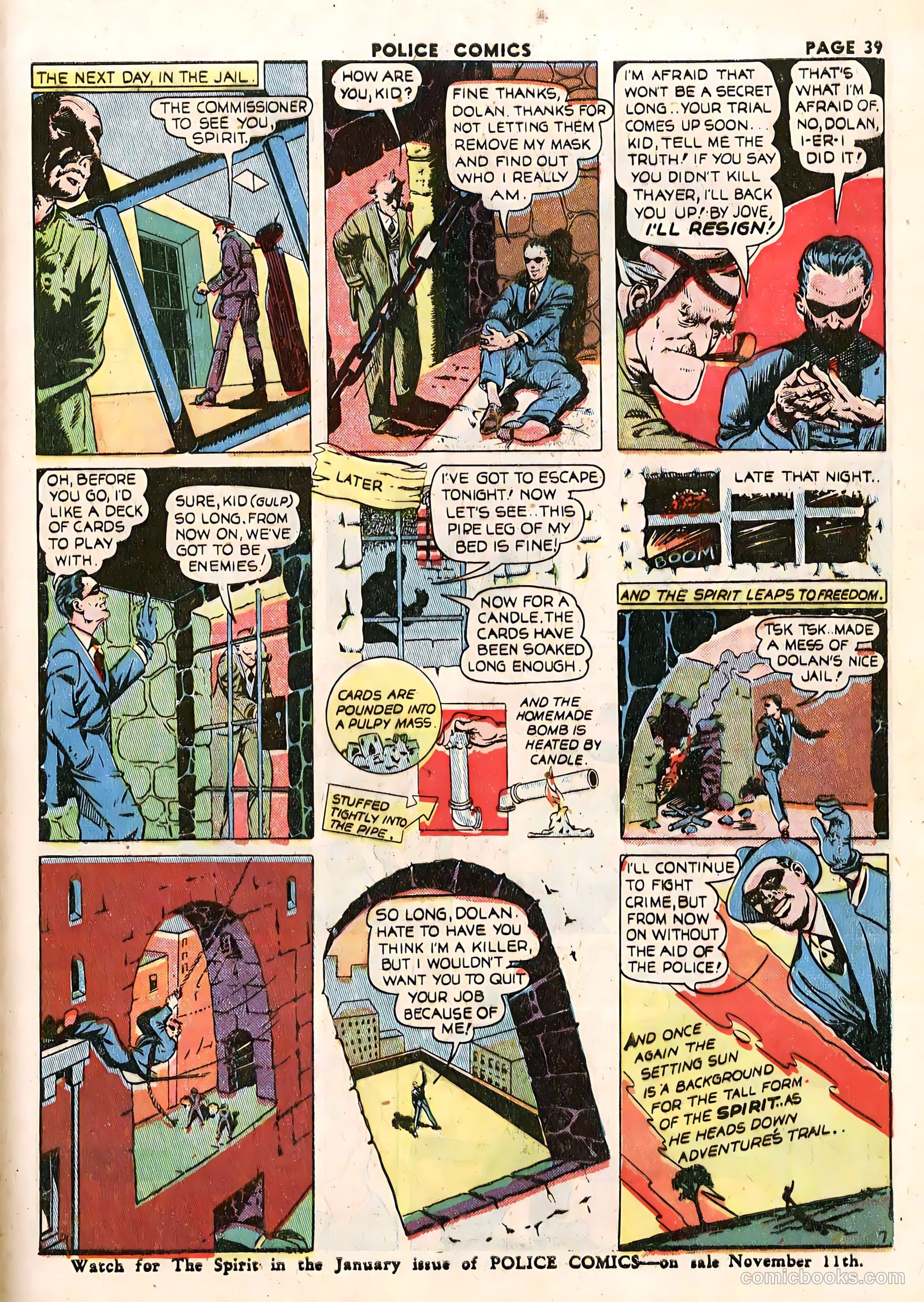 Police Comics #14 — page 41 of 68