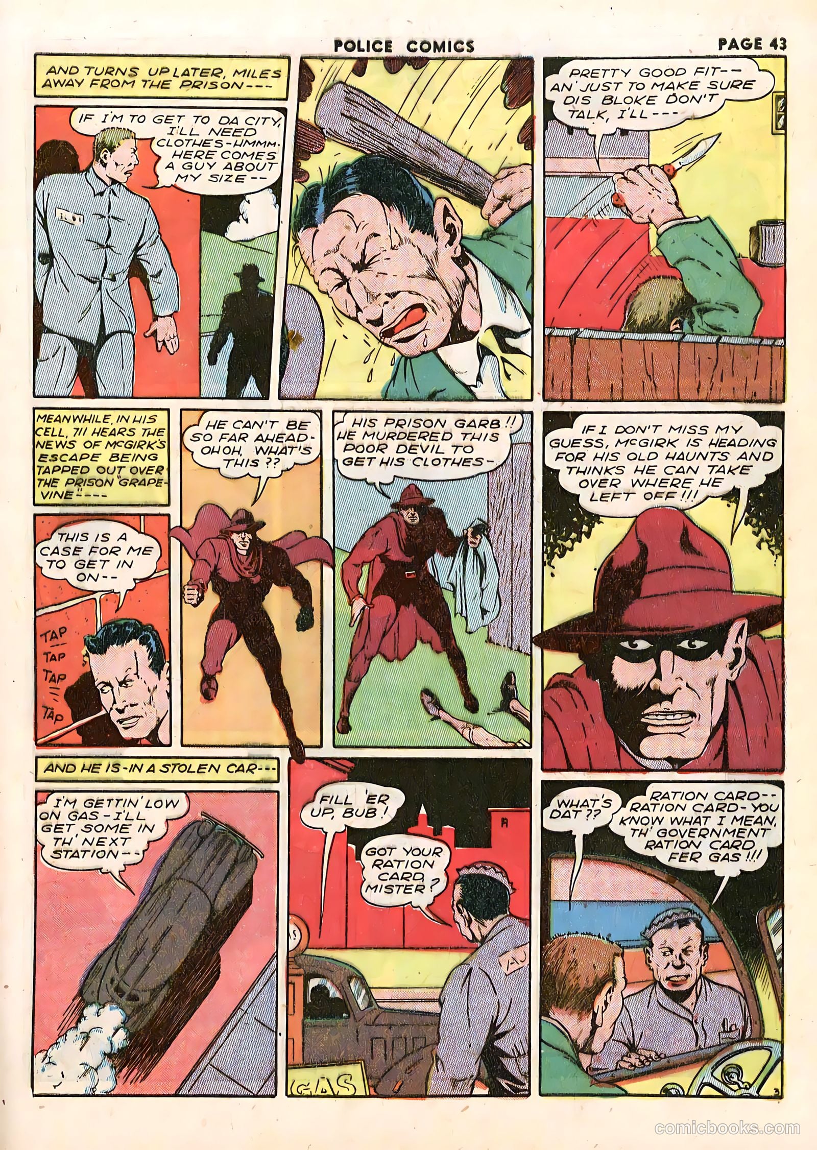Police Comics #14 — page 45 of 68