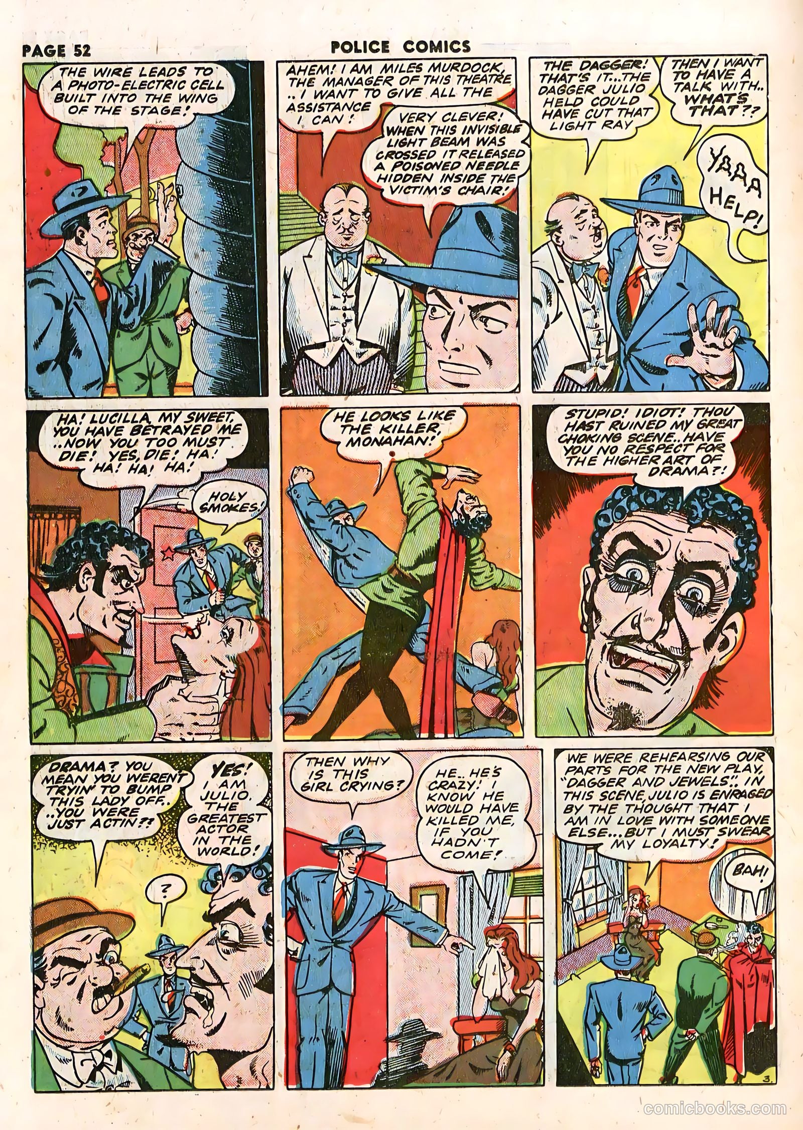 Police Comics #14 — page 54 of 68