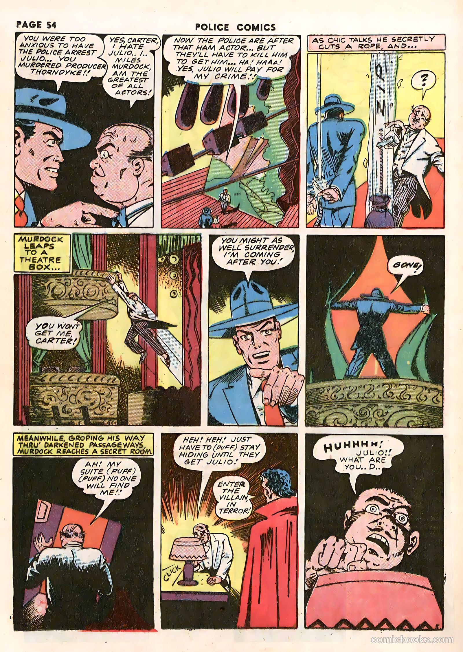 Police Comics #14 — page 56 of 68