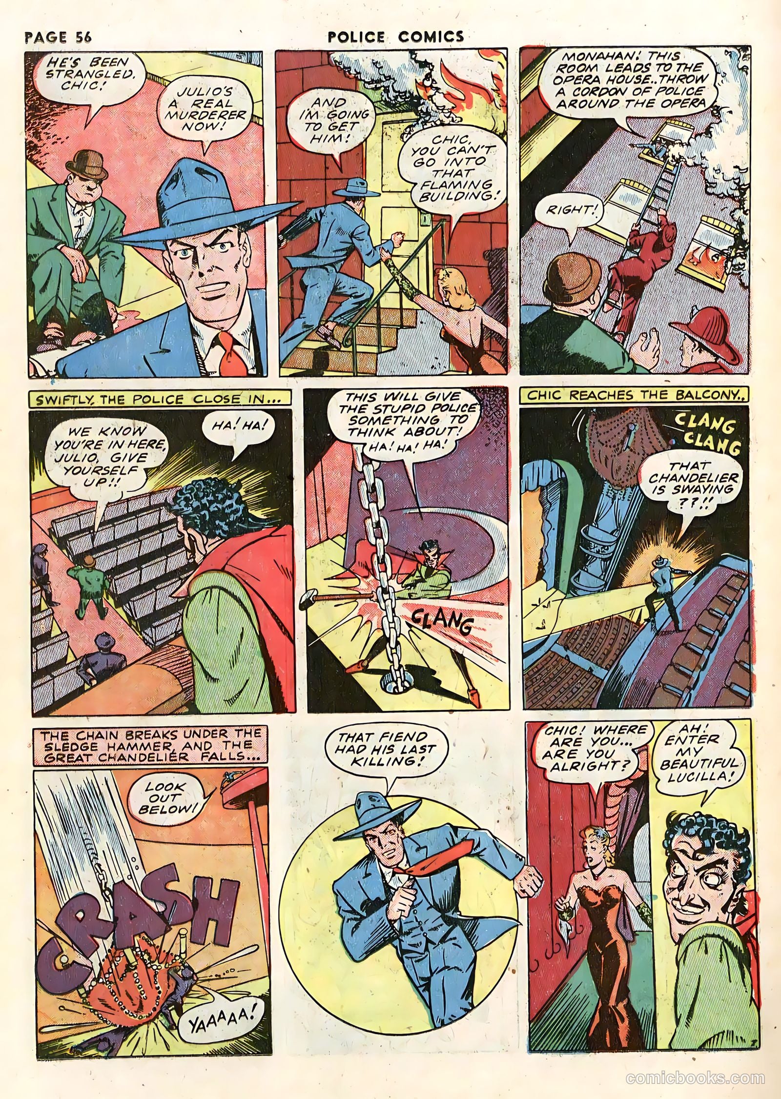 Police Comics #14 — page 58 of 68