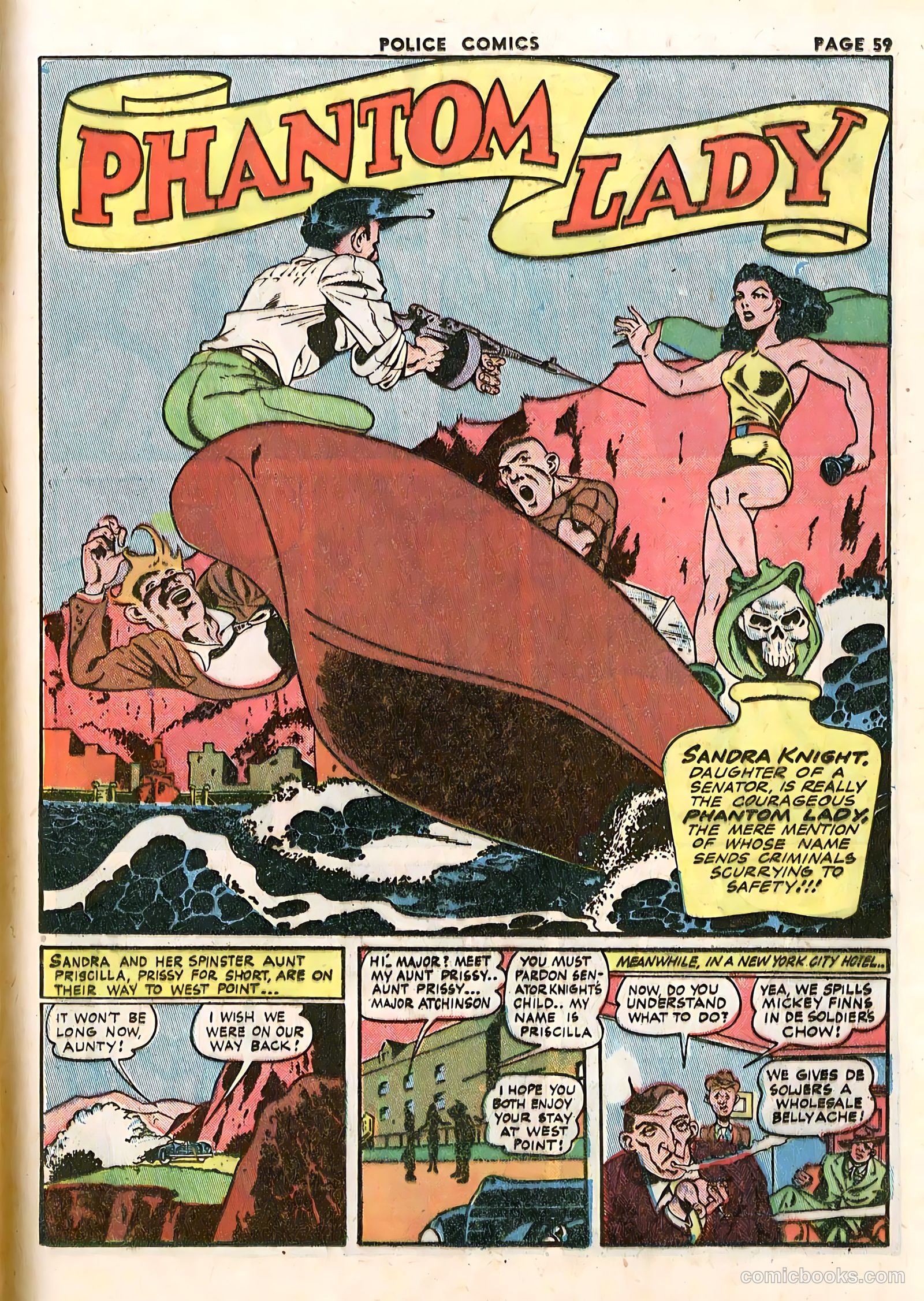 Police Comics #14 — page 61 of 68
