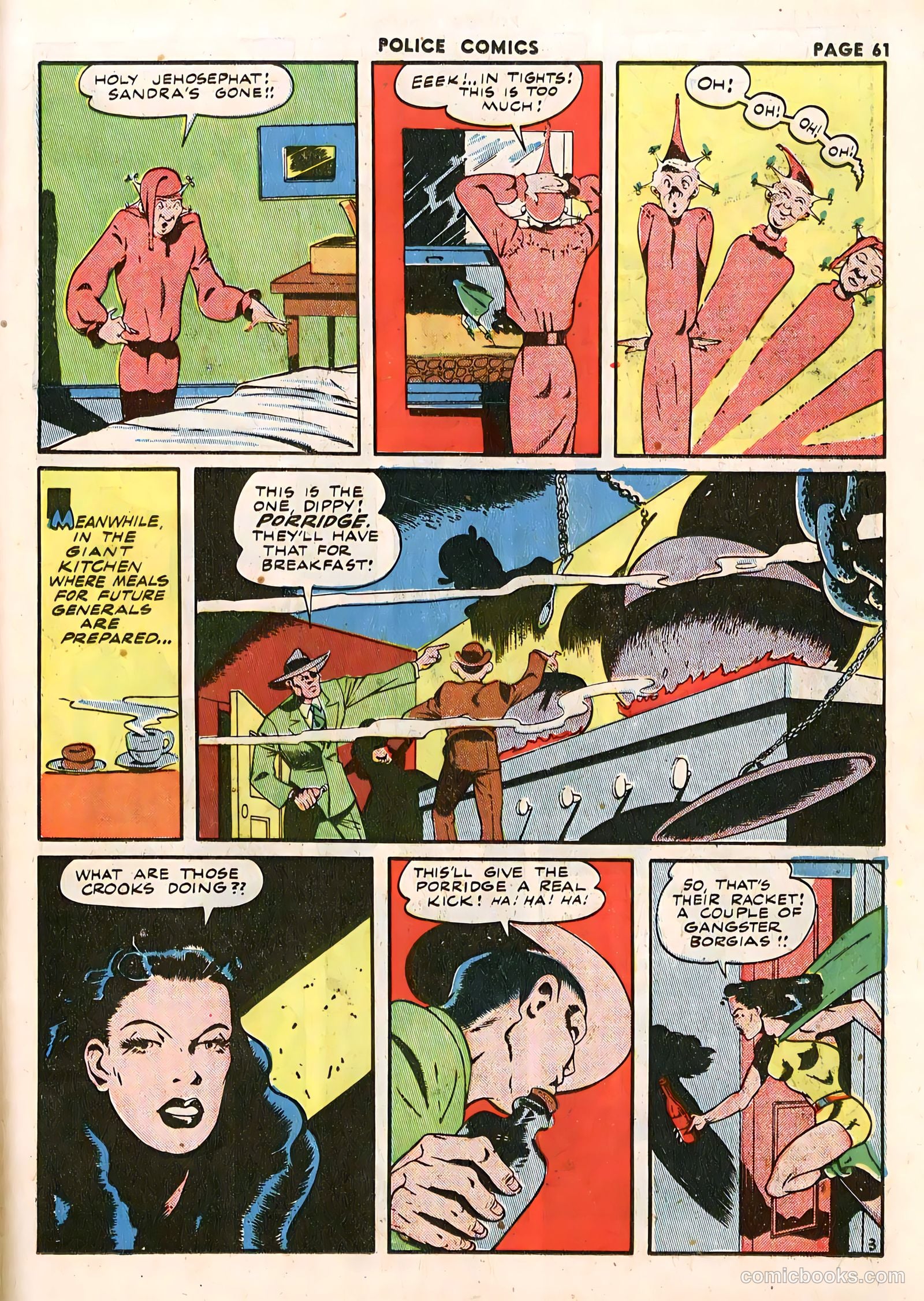 Police Comics #14 — page 63 of 68