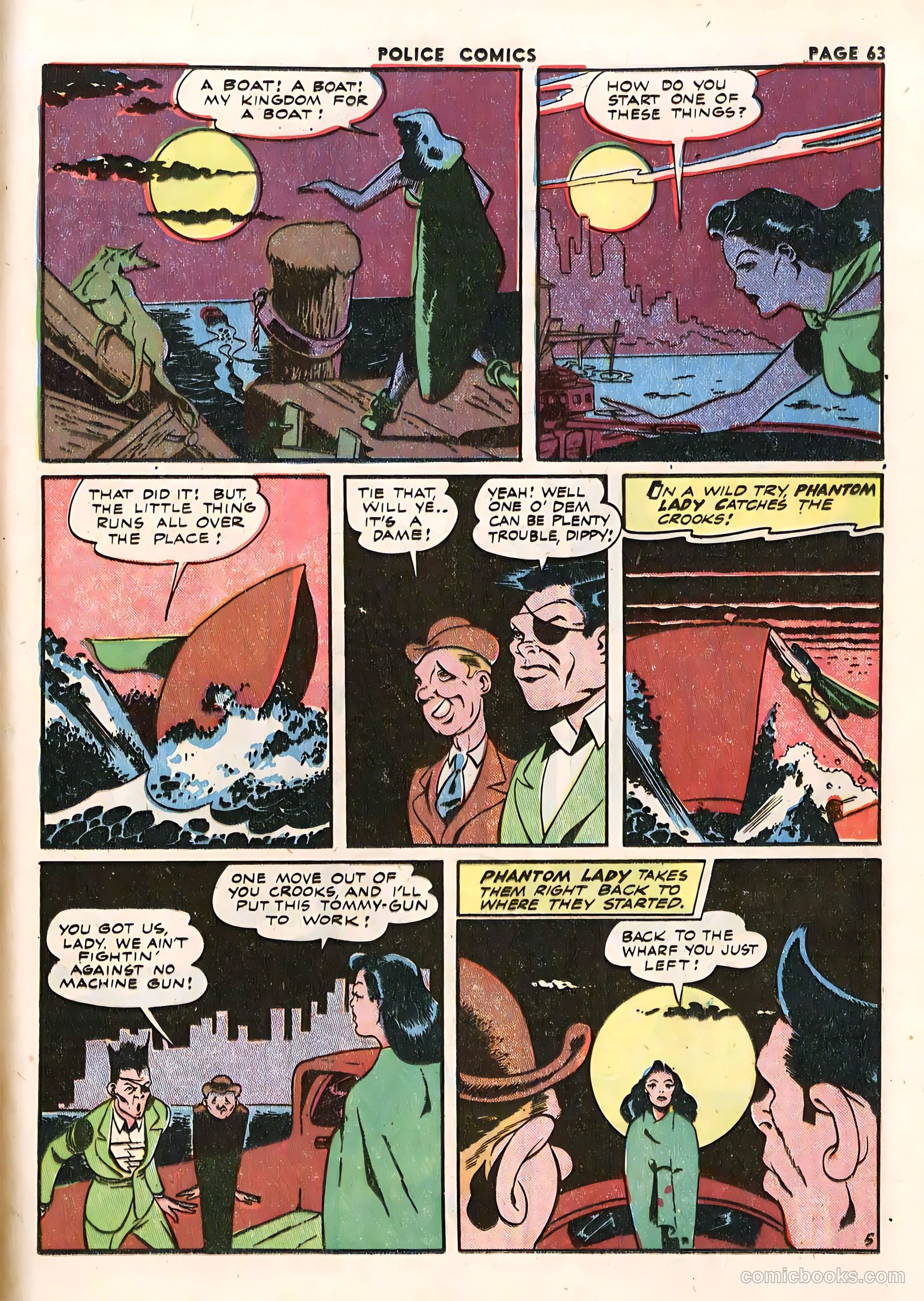 Police Comics #14 — page 65 of 68
