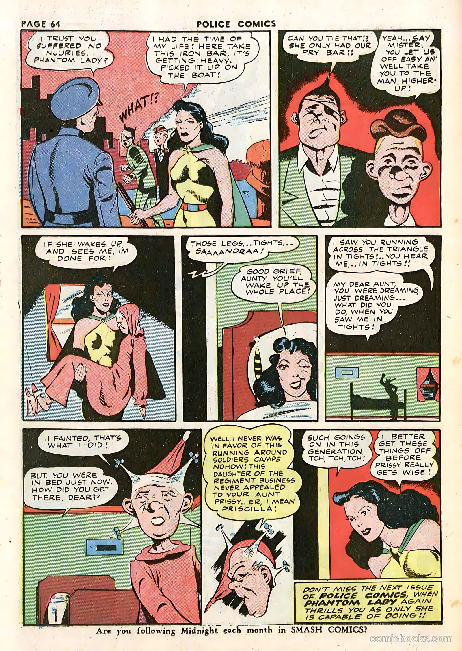 Police Comics #14 — page 66 of 68