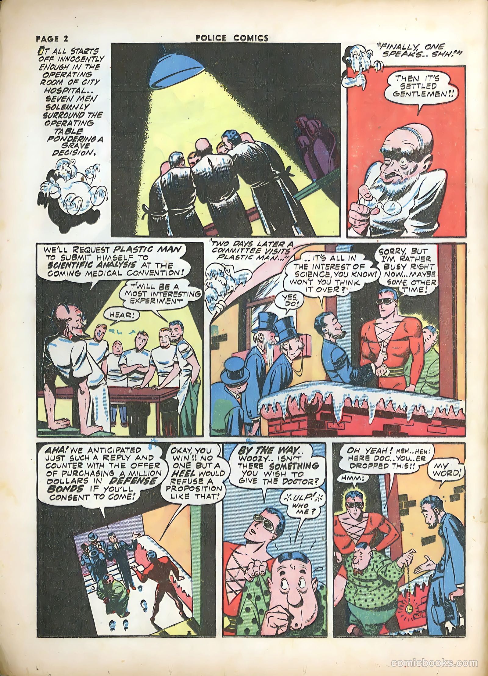 Police Comics #15 — page 4 of 68