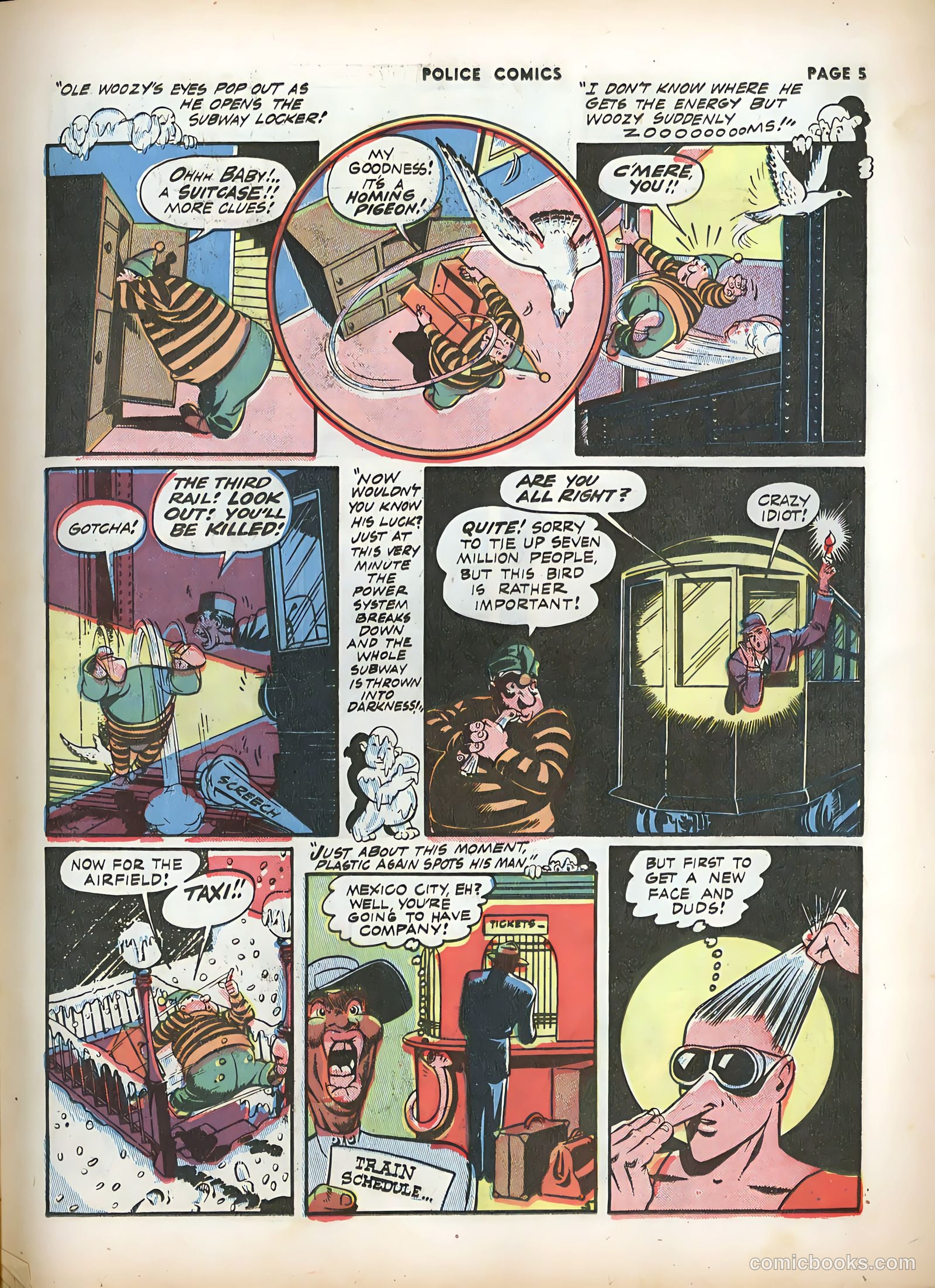 Police Comics #15 — page 7 of 68