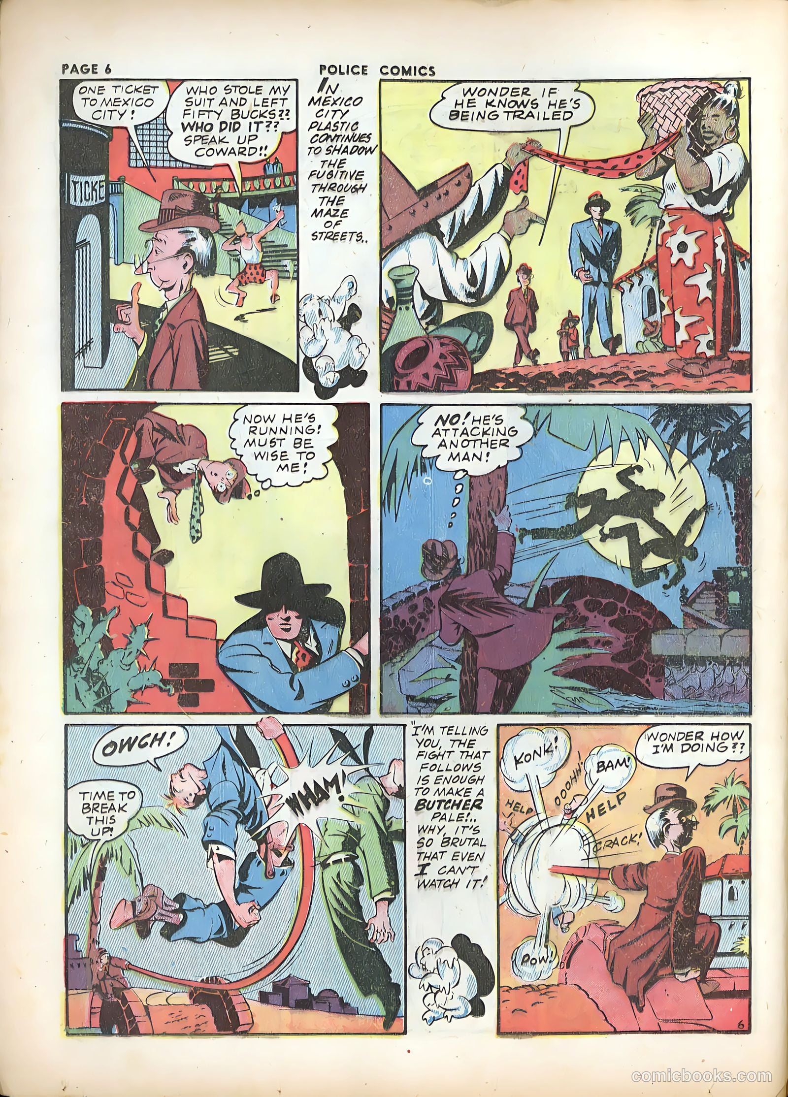 Police Comics #15 — page 8 of 68
