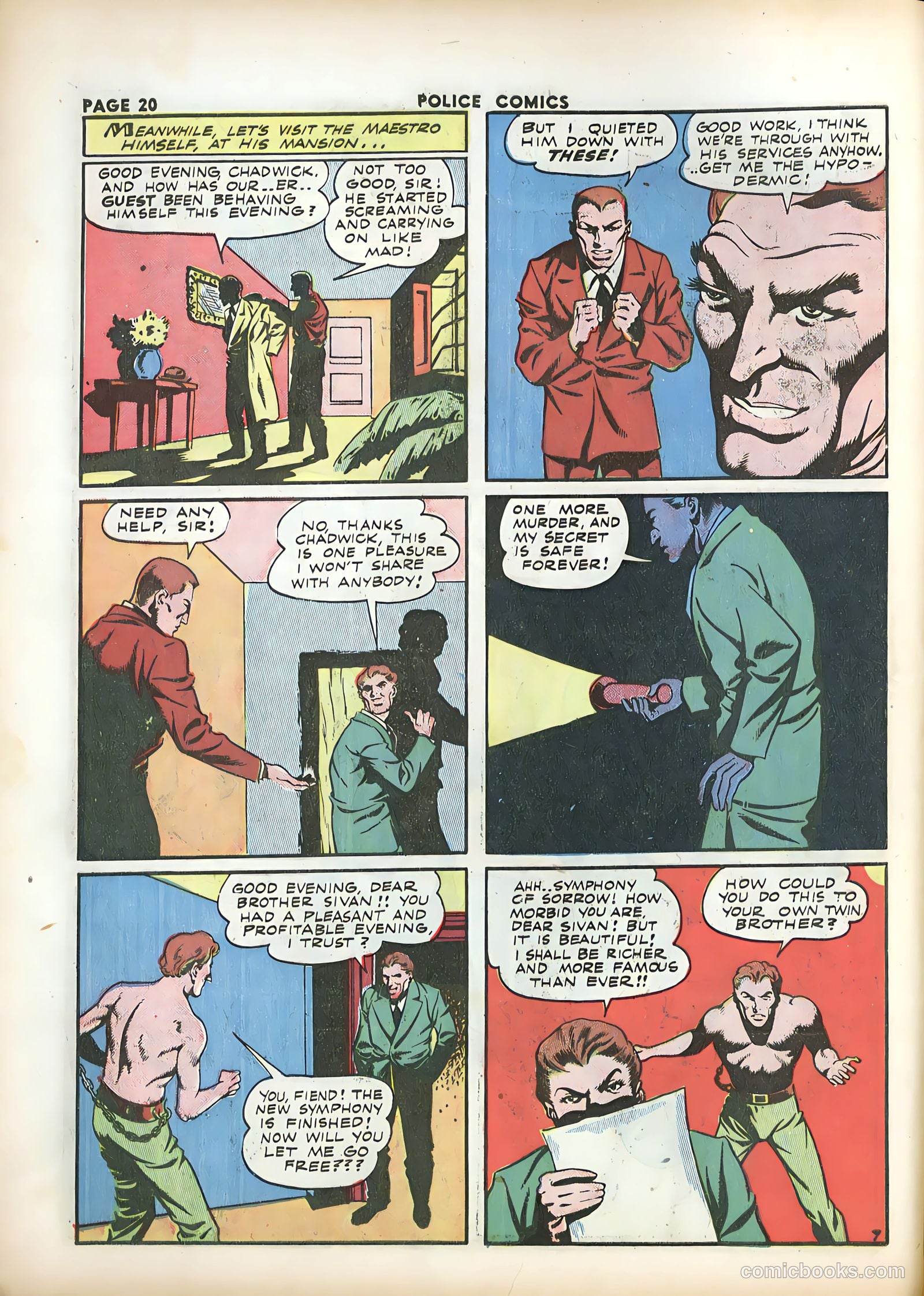 Police Comics #15 — page 22 of 68