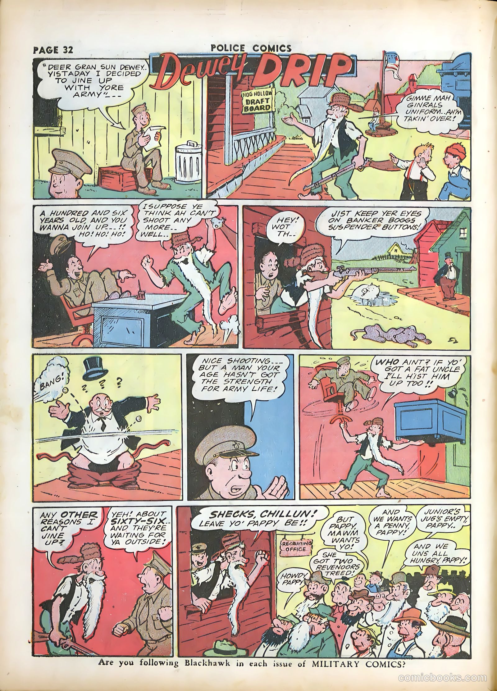 Police Comics #15 — page 34 of 68