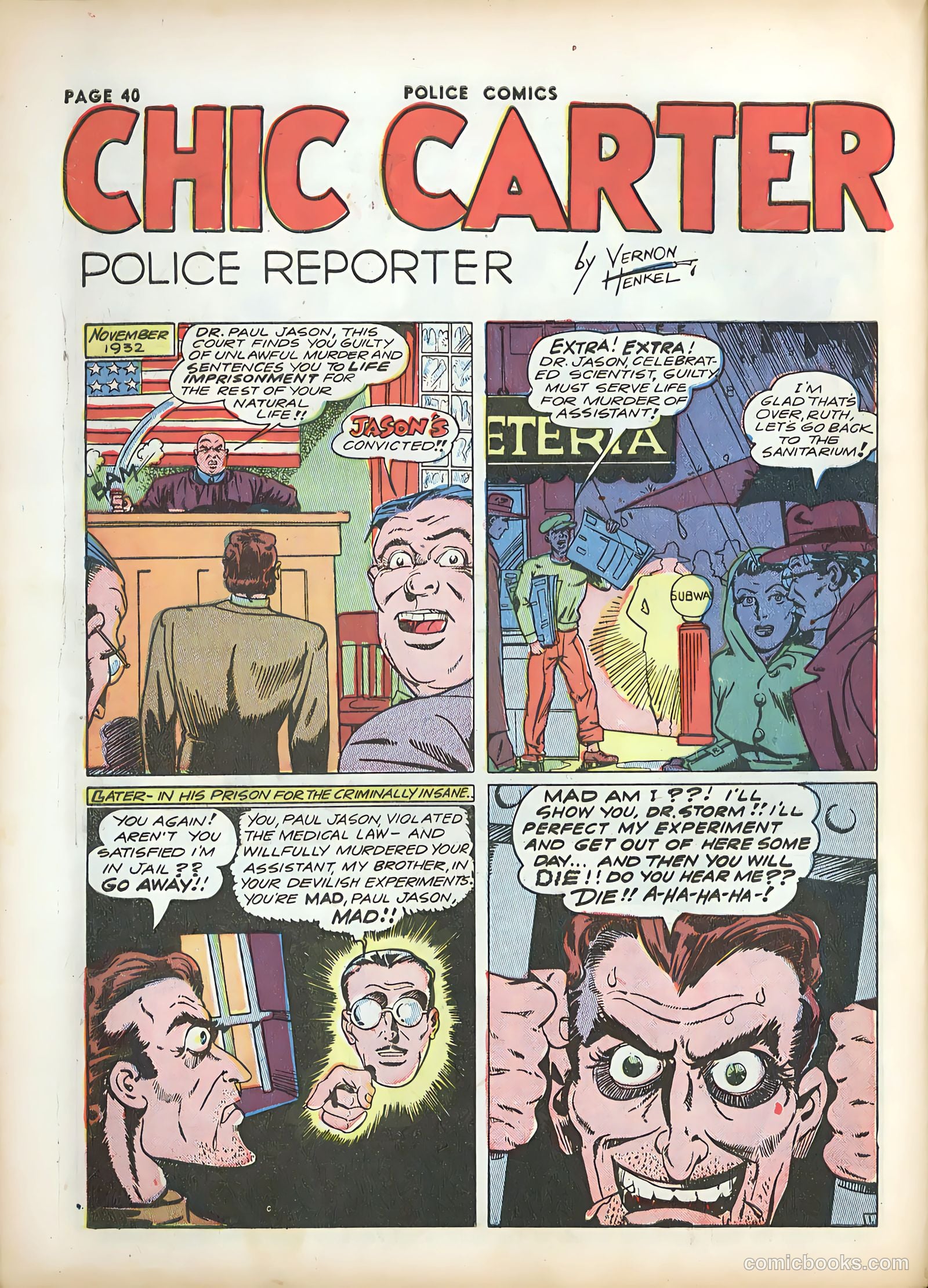 Police Comics #15 — page 42 of 68