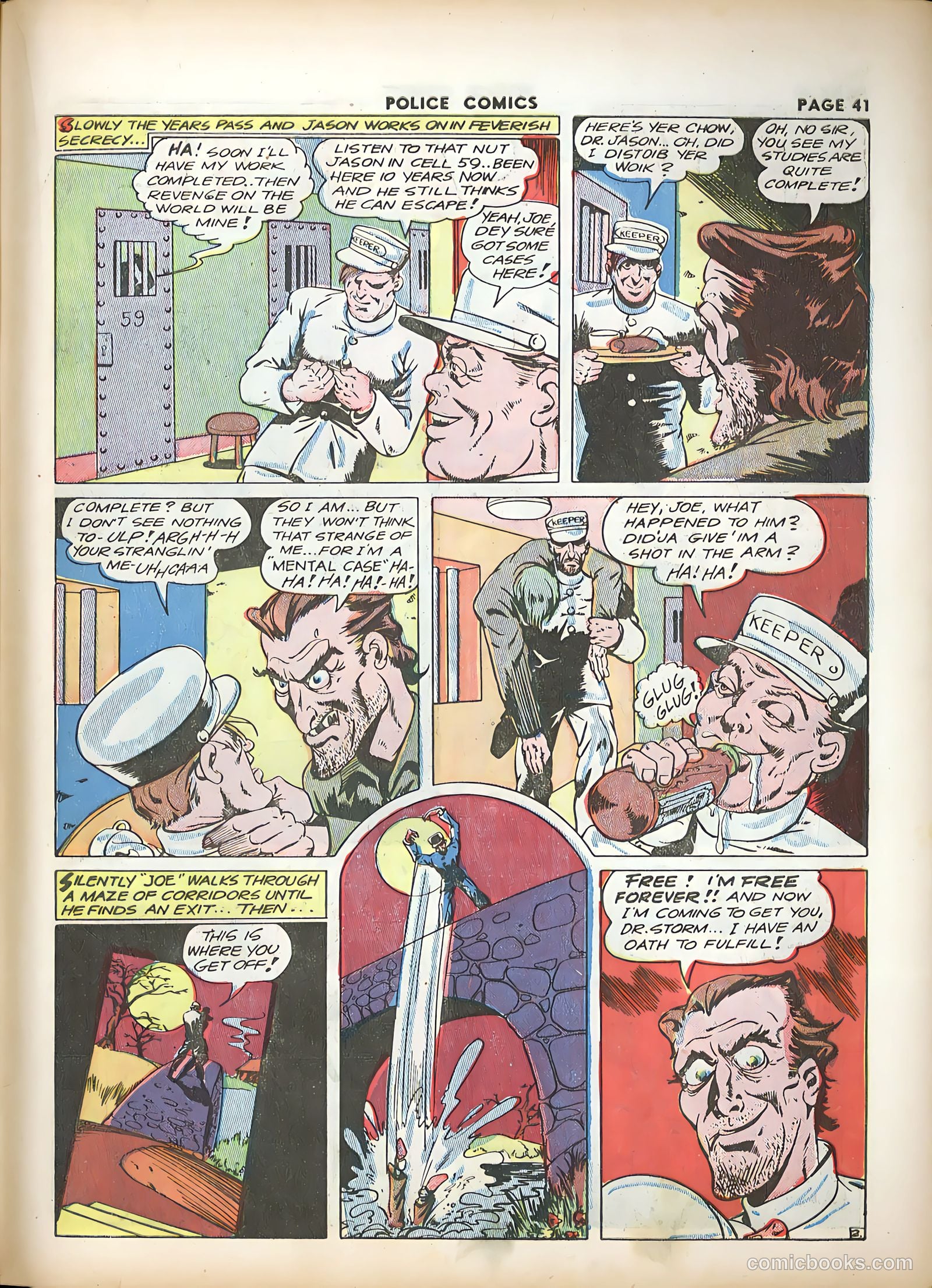 Police Comics #15 — page 43 of 68