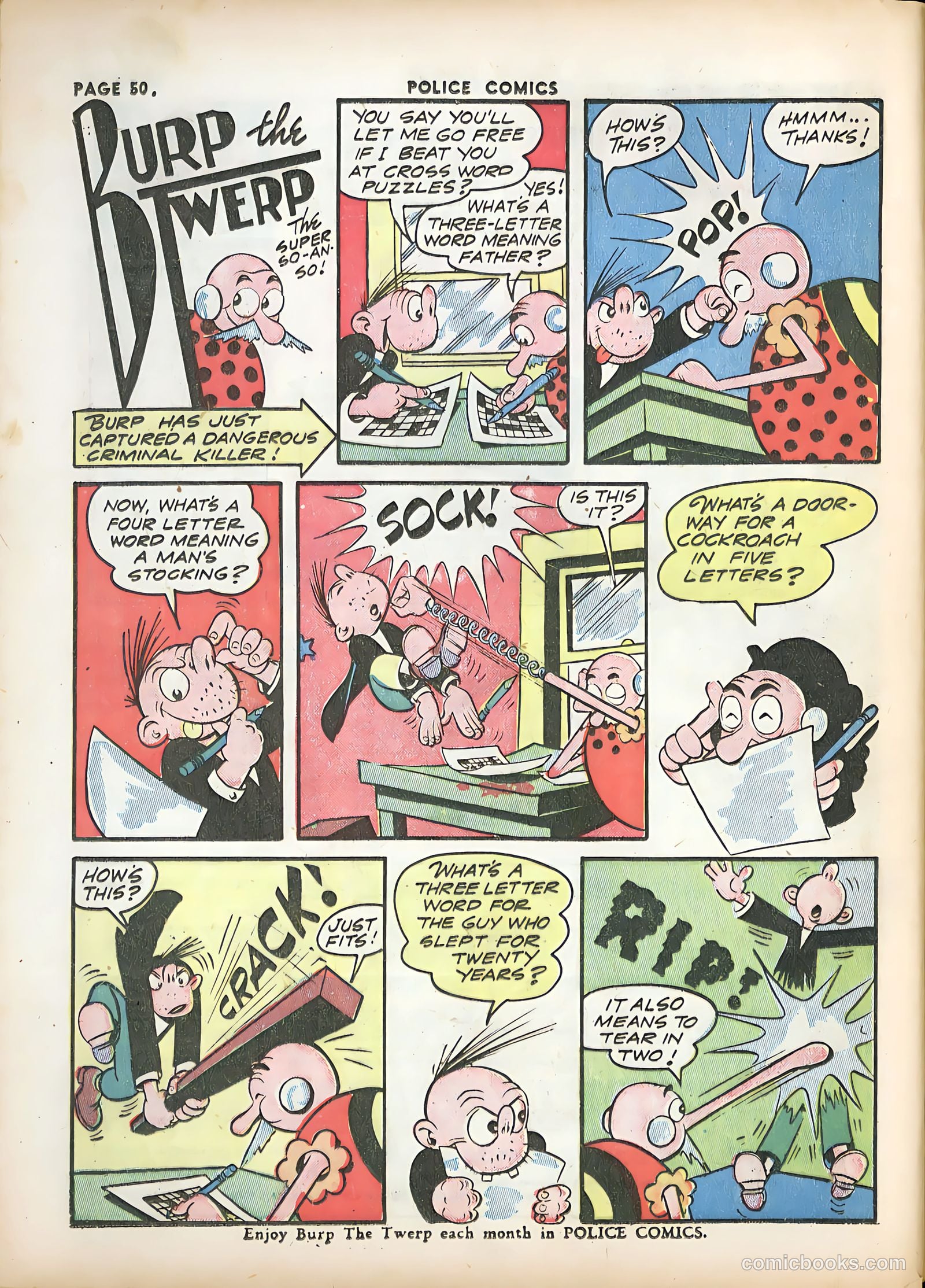 Police Comics #15 — page 52 of 68