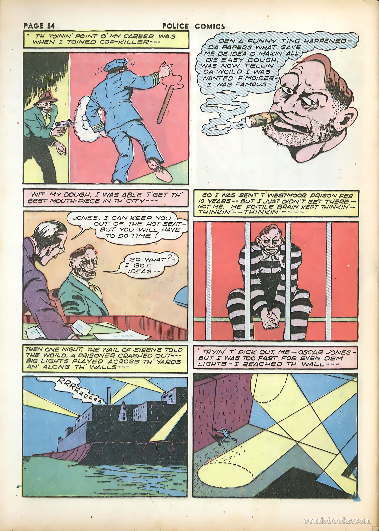 Police Comics #15 — page 56 of 68