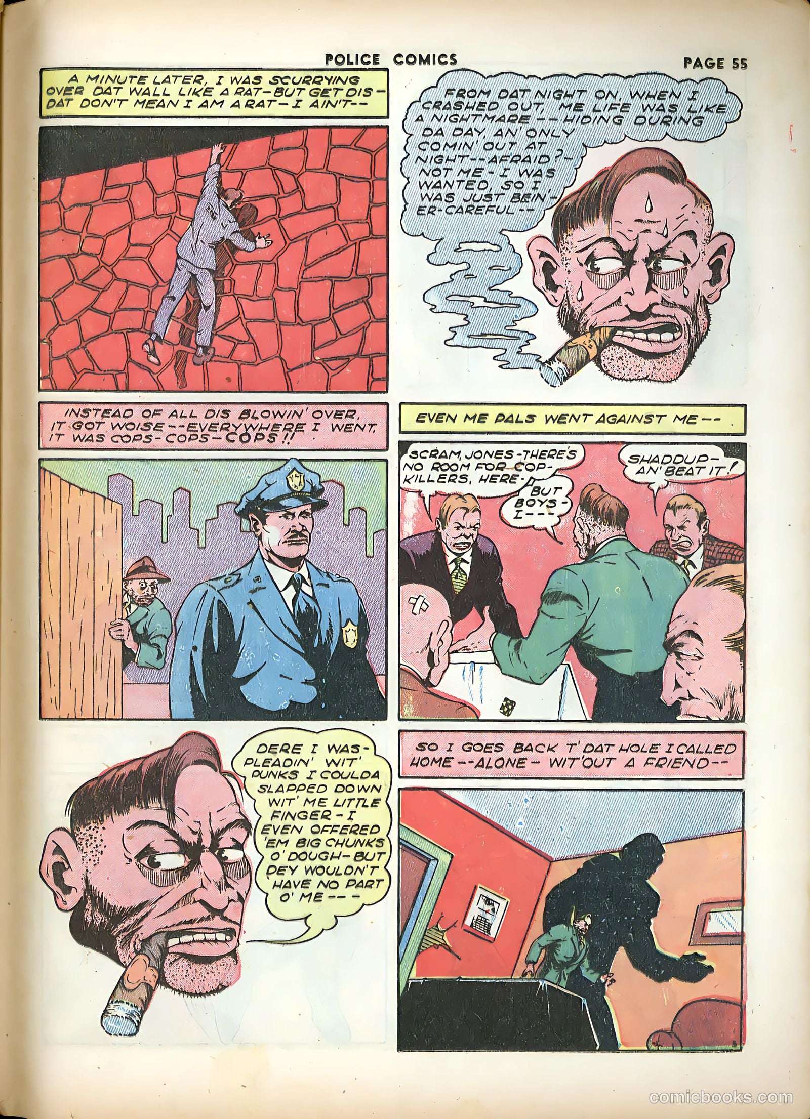 Police Comics #15 — page 57 of 68