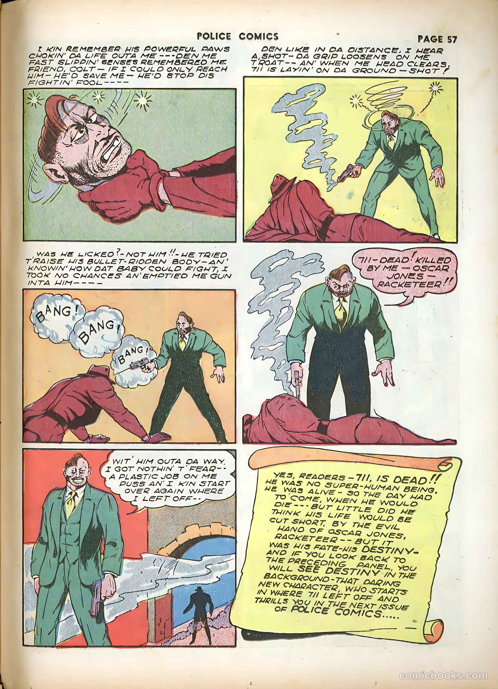Police Comics #15 — page 59 of 68
