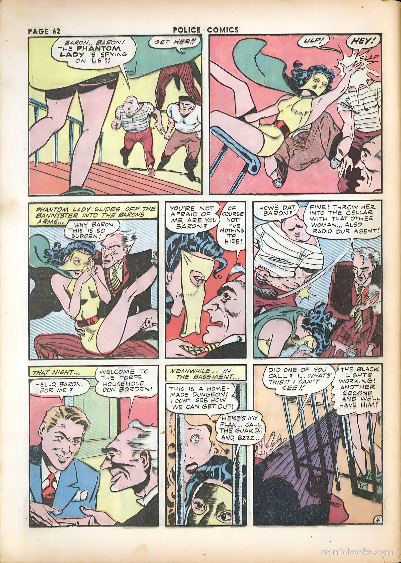 Police Comics #15 — page 64 of 68