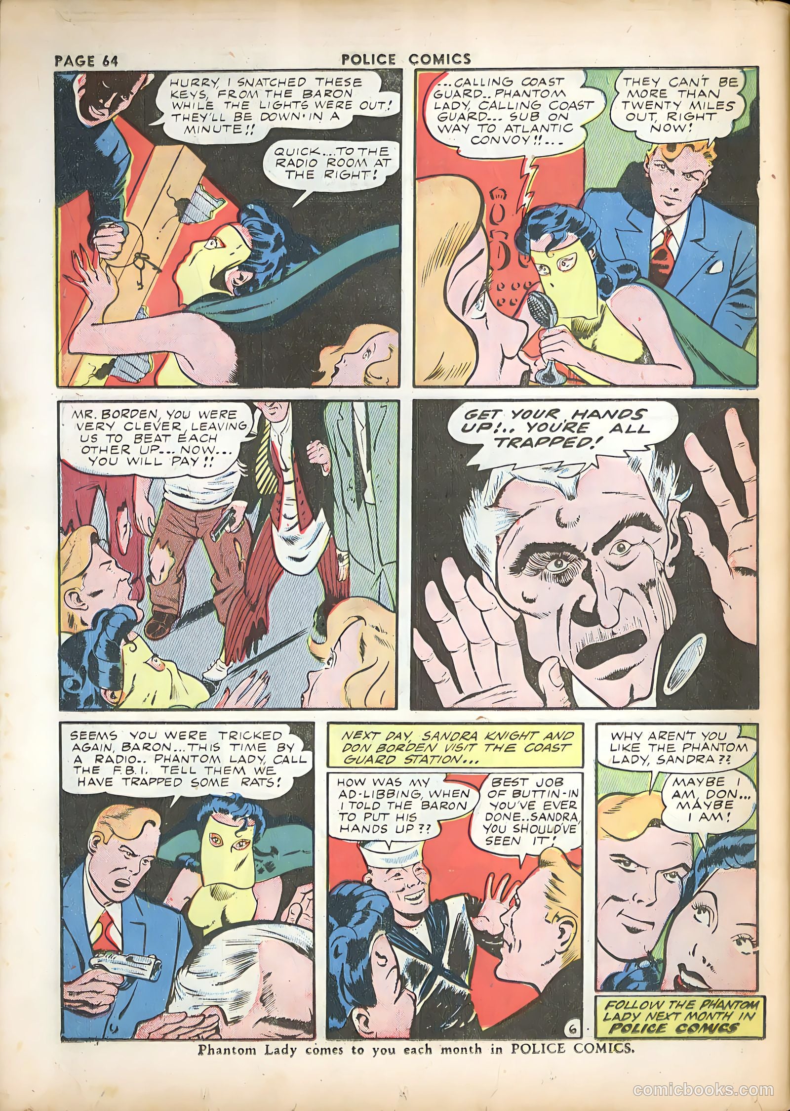 Police Comics #15 — page 66 of 68