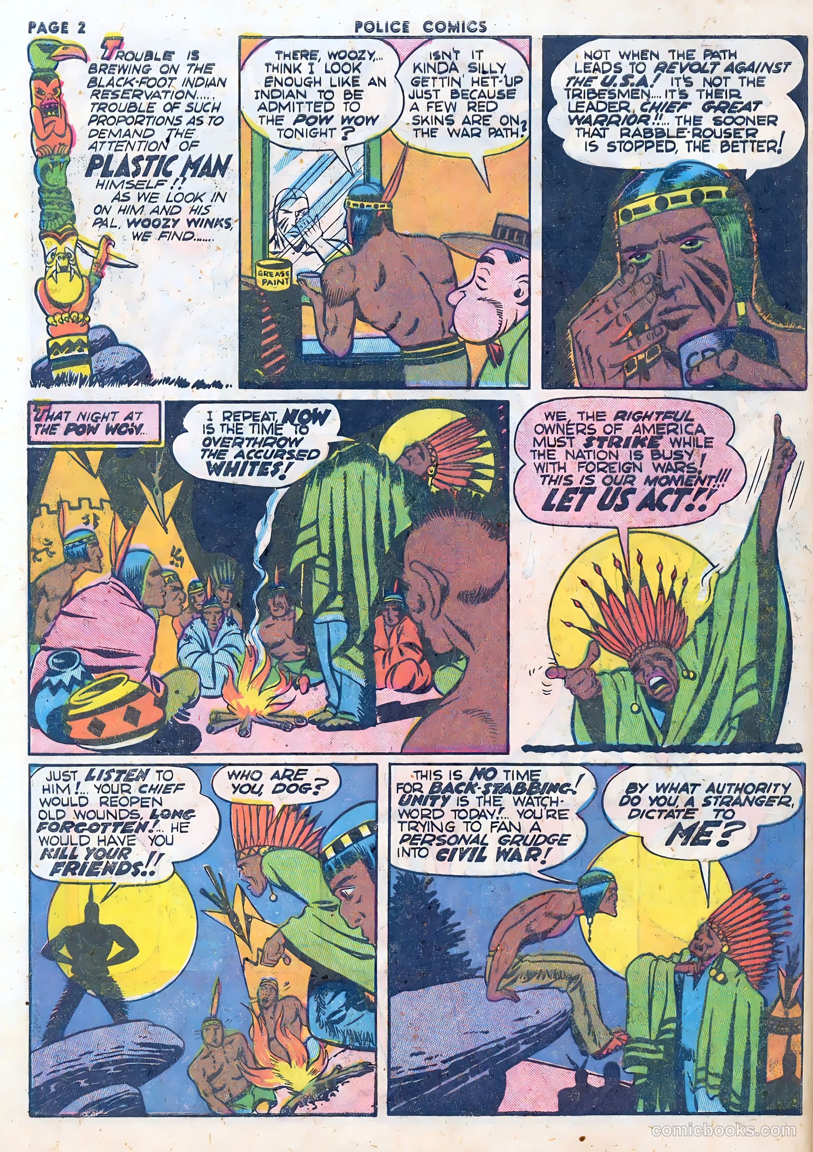 Police Comics #16 — page 4 of 67