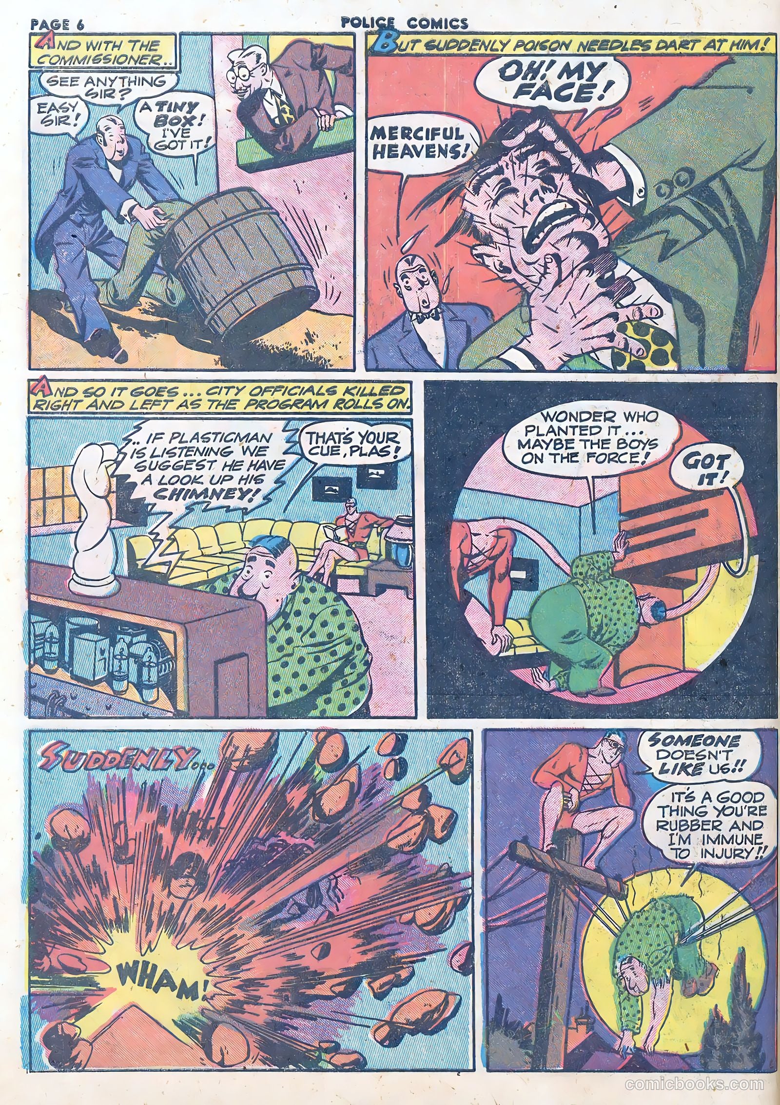 Police Comics #16 — page 8 of 67