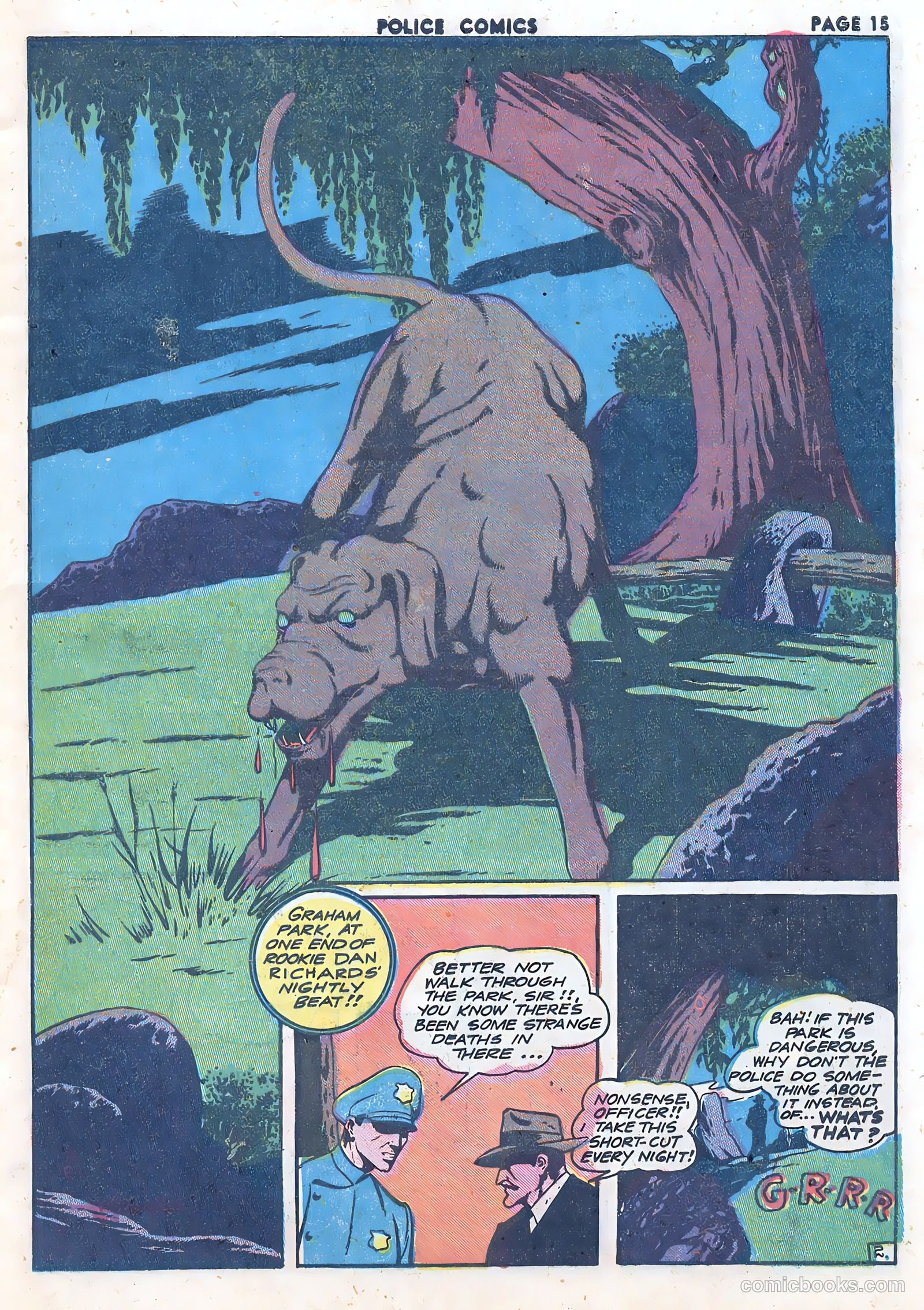 Police Comics #16 — page 17 of 67