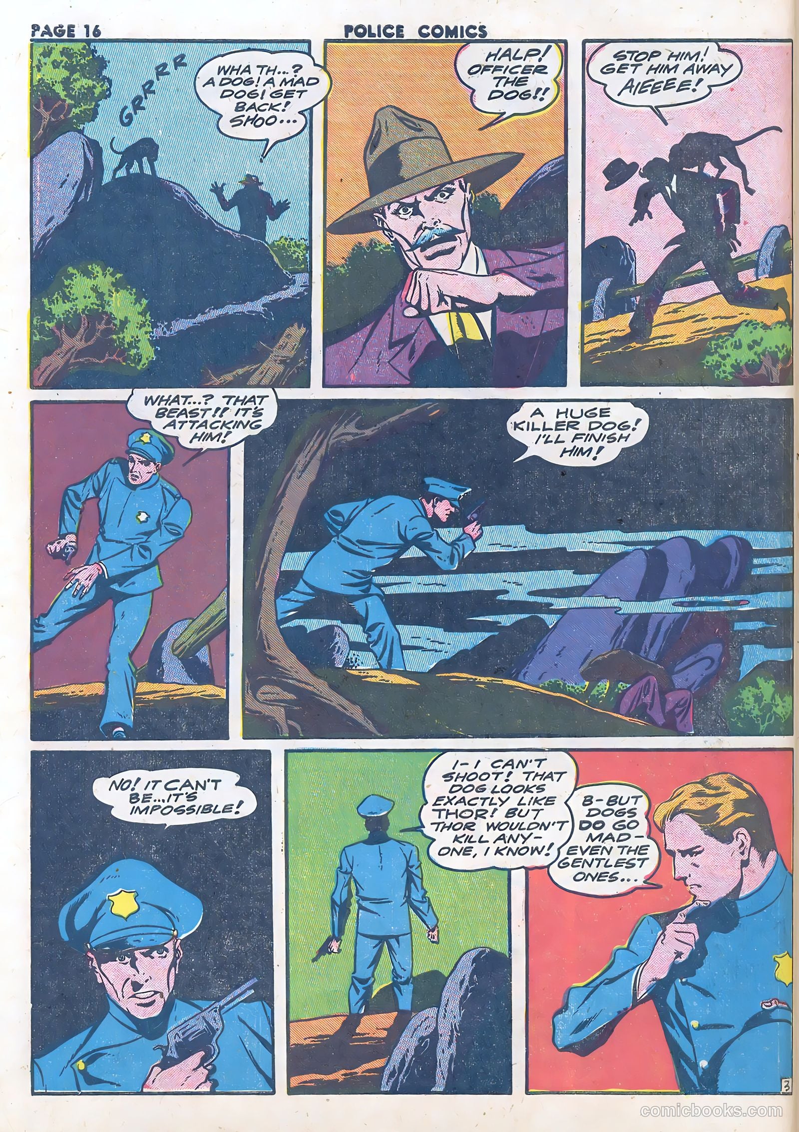 Police Comics #16 — page 18 of 67