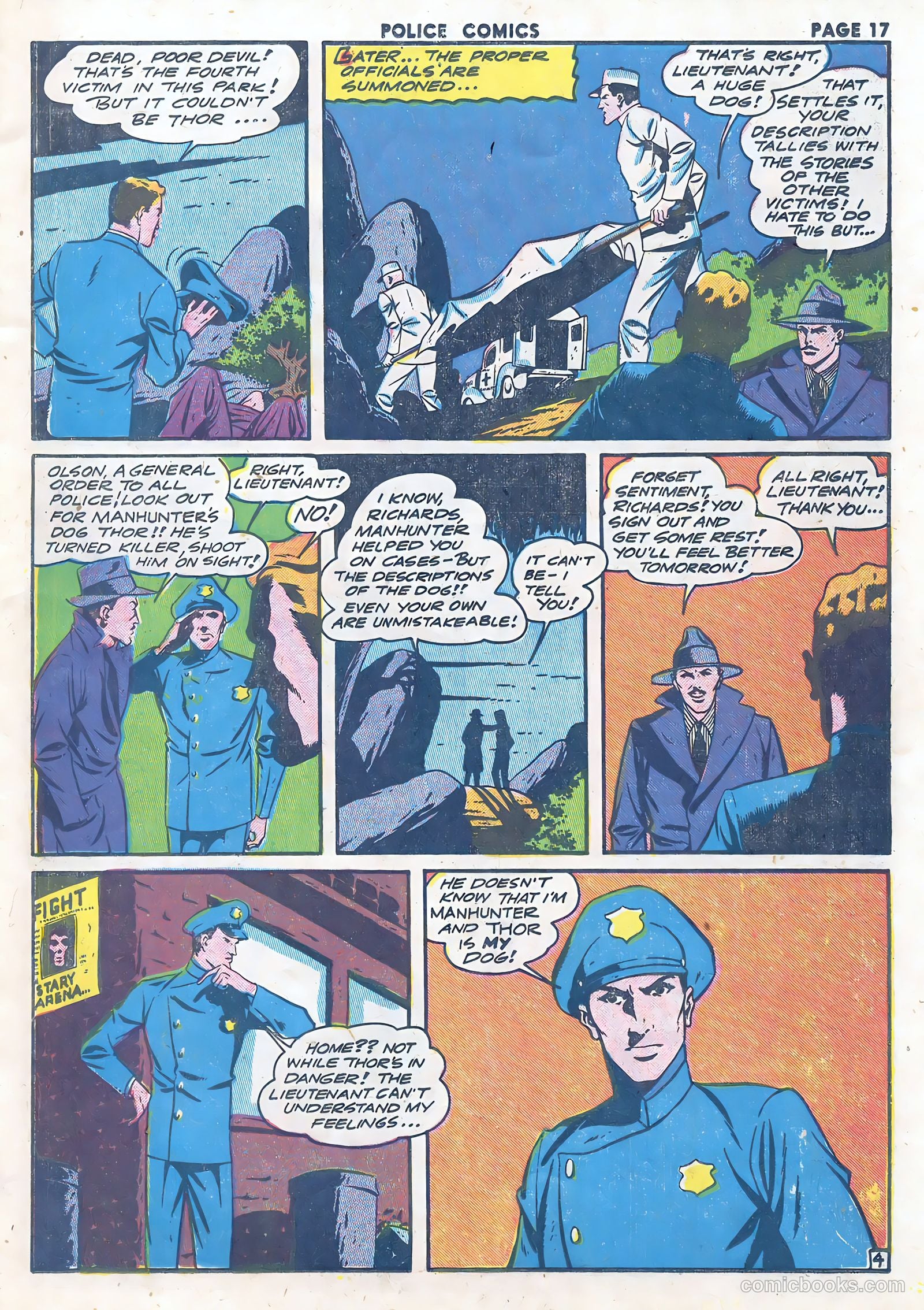 Police Comics #16 — page 19 of 67