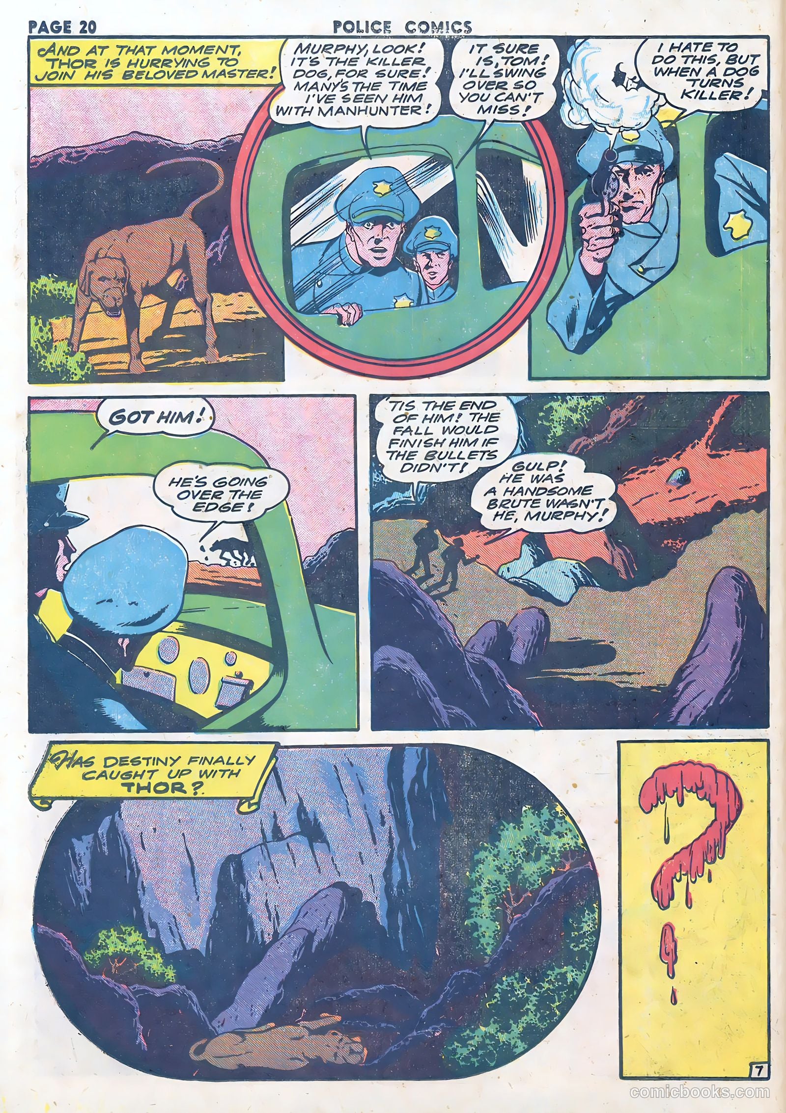 Police Comics #16 — page 22 of 67