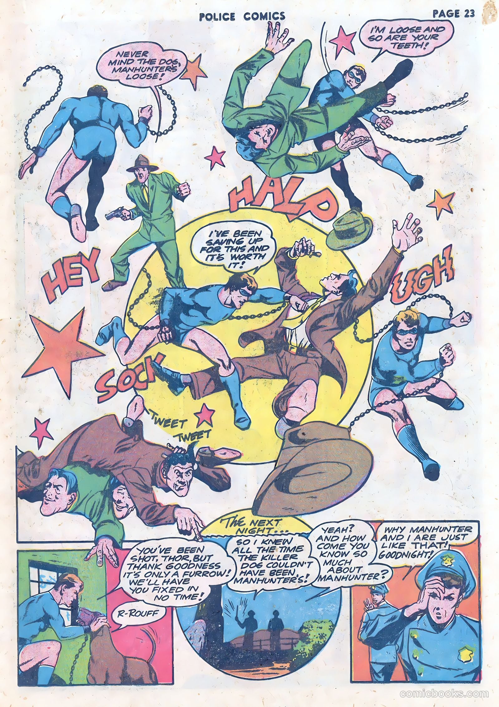 Police Comics #16 — page 25 of 67