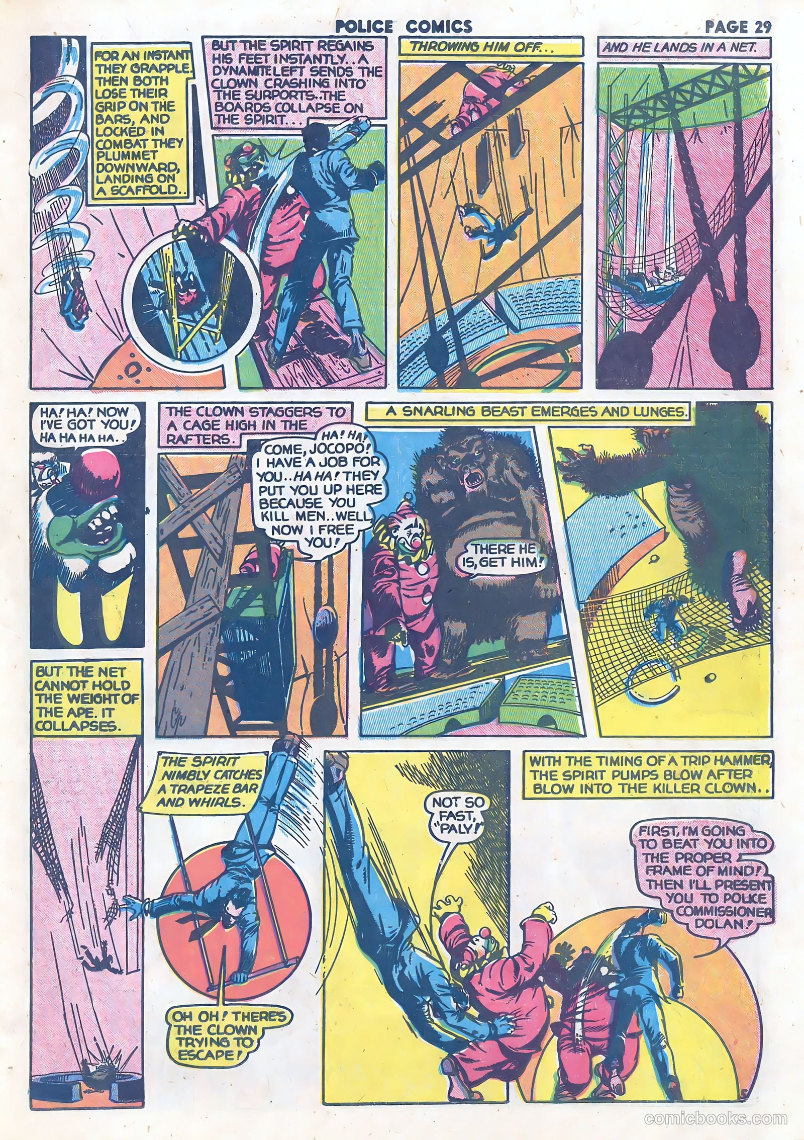 Police Comics #16 — page 31 of 67