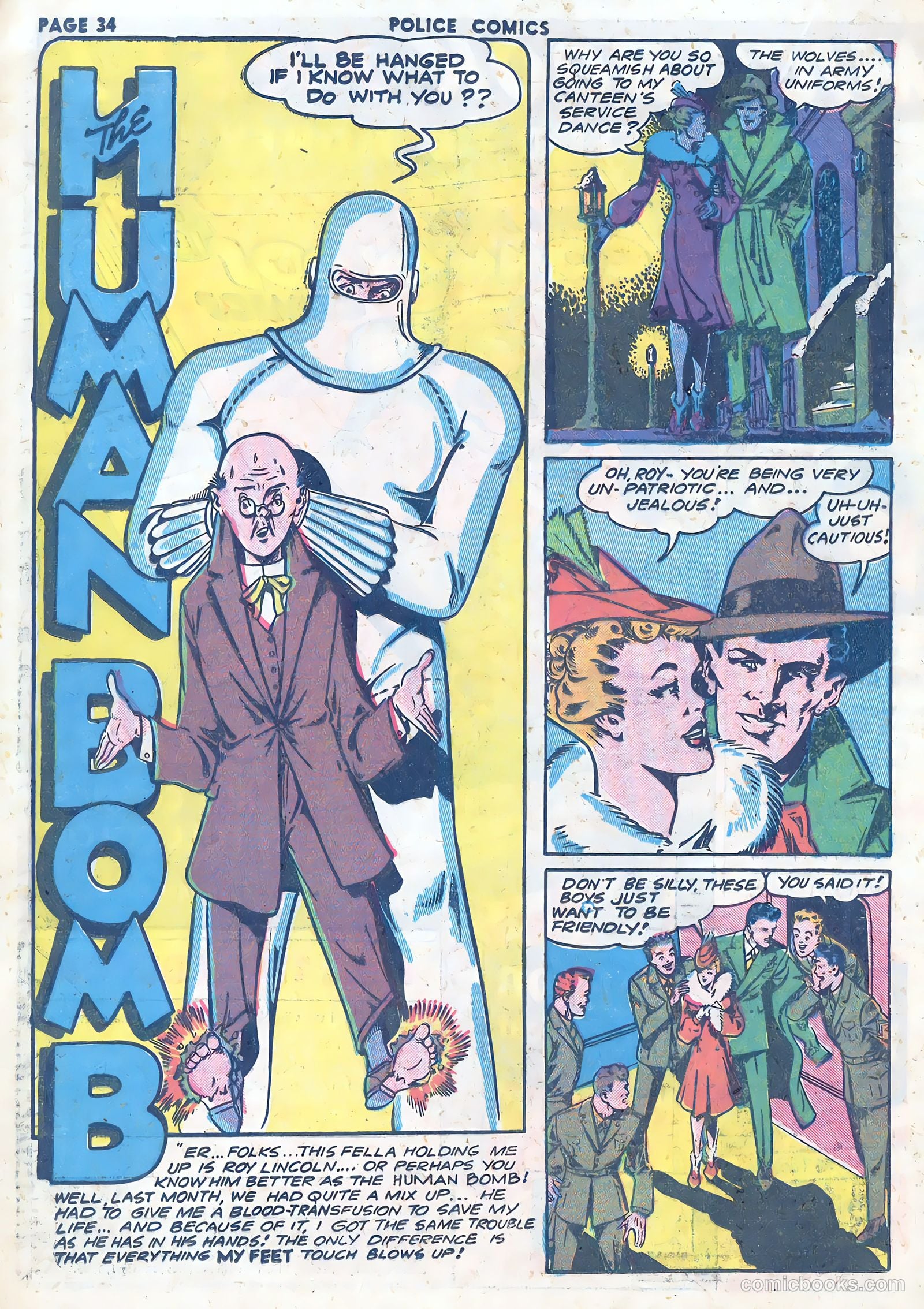 Police Comics #16 — page 35 of 67
