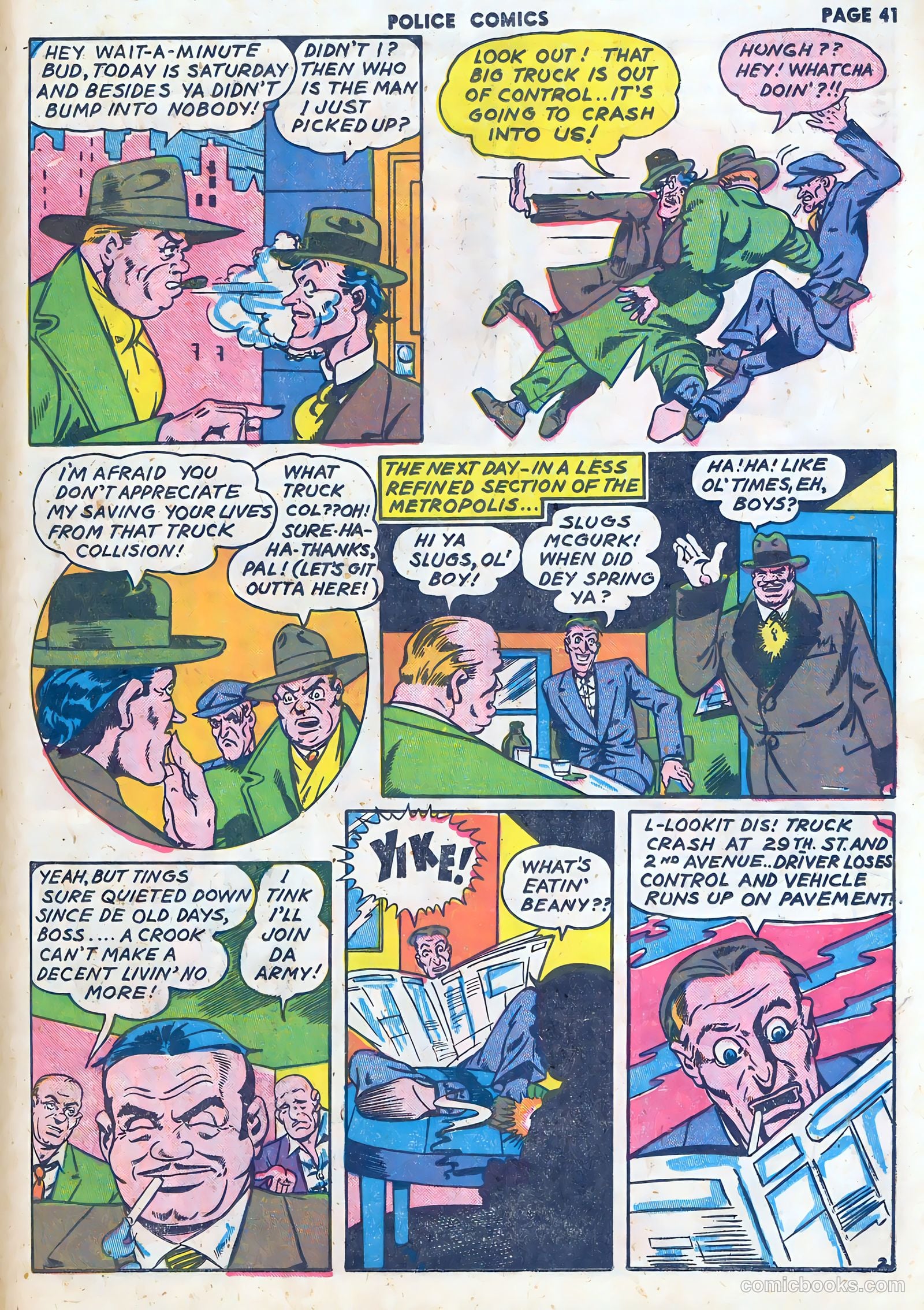 Police Comics #16 — page 42 of 67