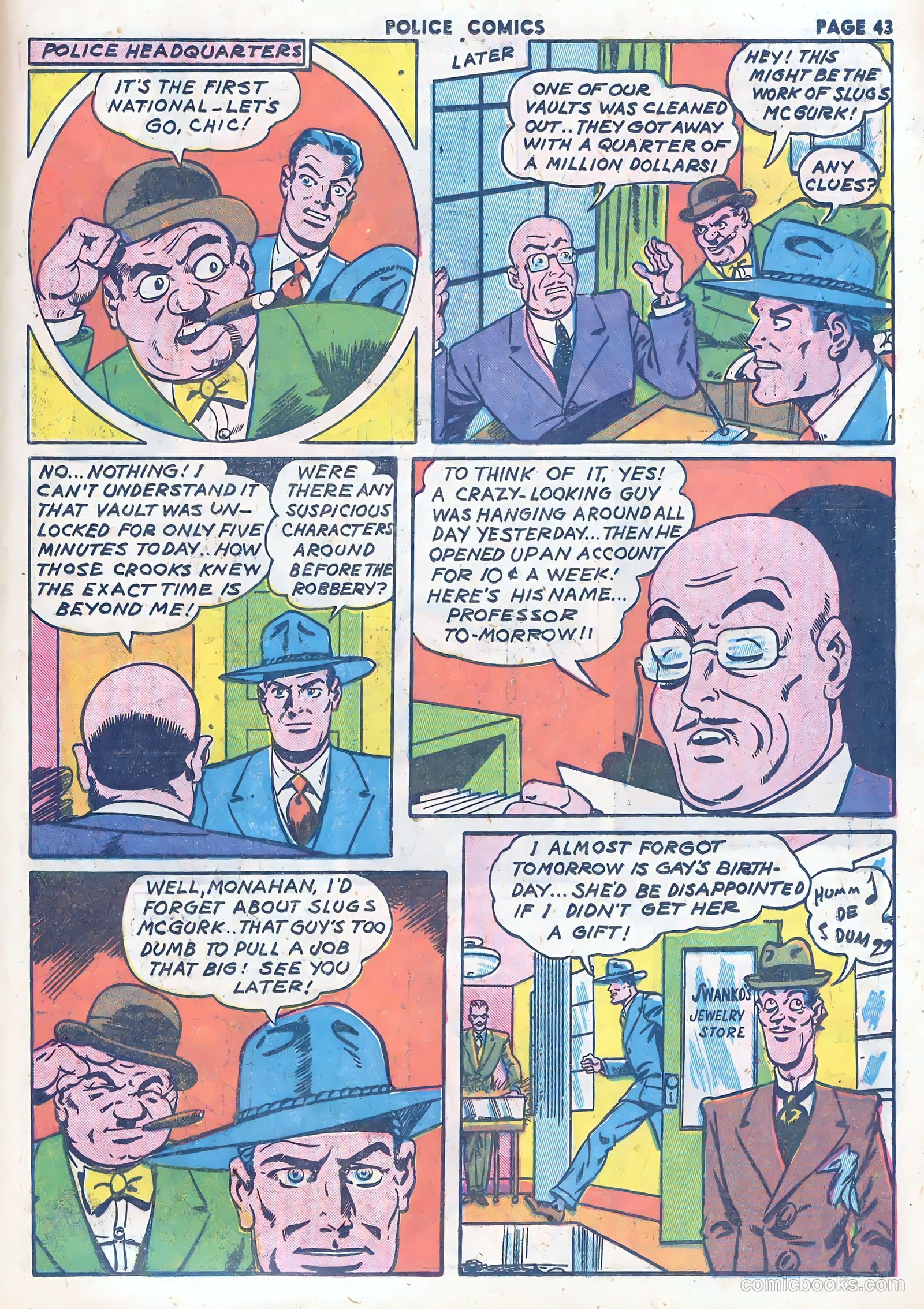 Police Comics #16 — page 44 of 67