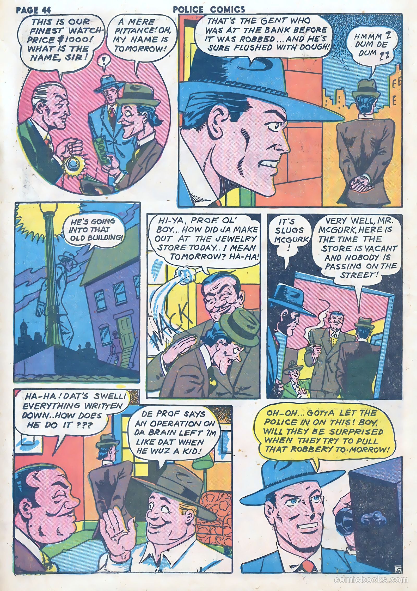 Police Comics #16 — page 45 of 67