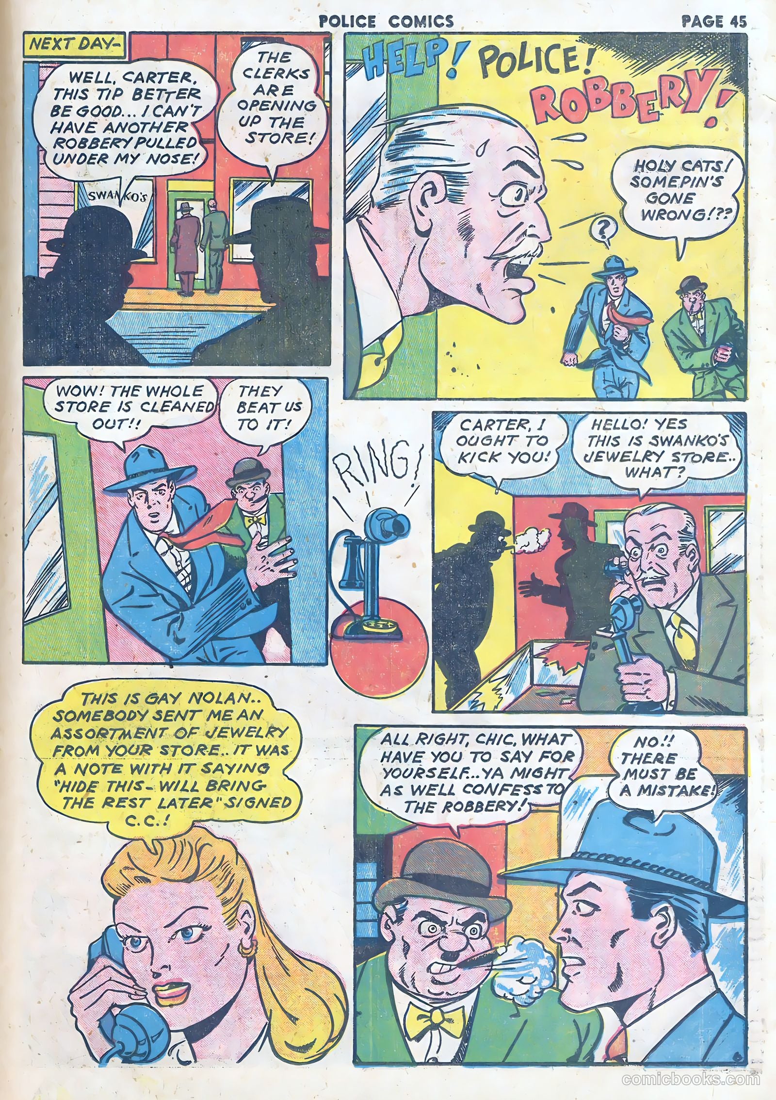 Police Comics #16 — page 46 of 67