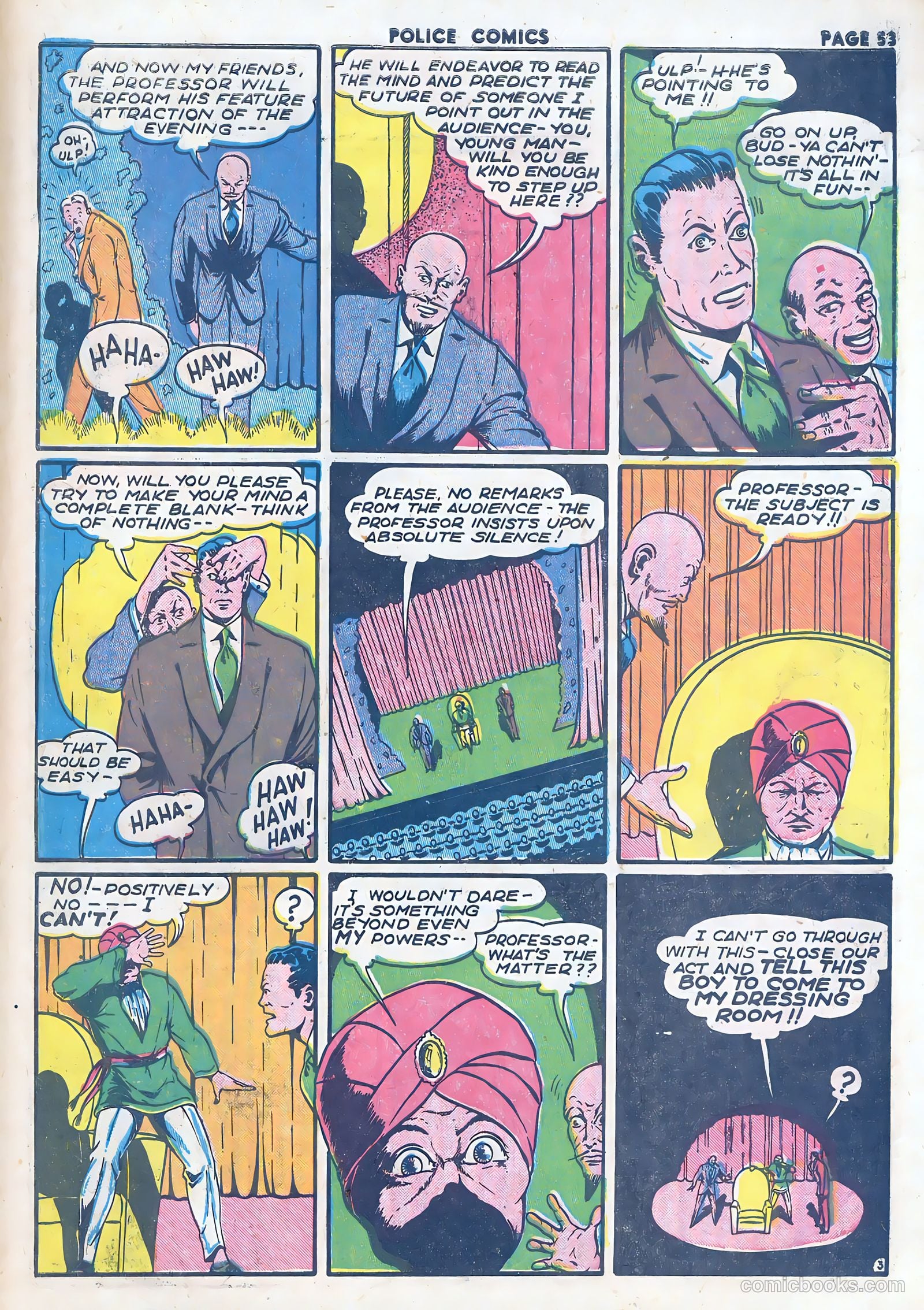 Police Comics #16 — page 54 of 67