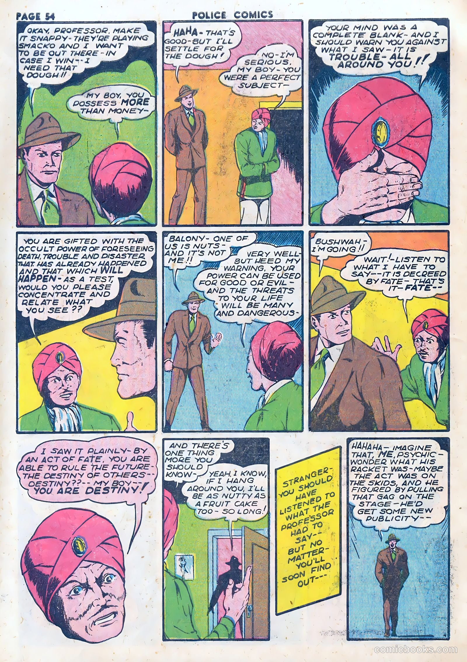 Police Comics #16 — page 55 of 67