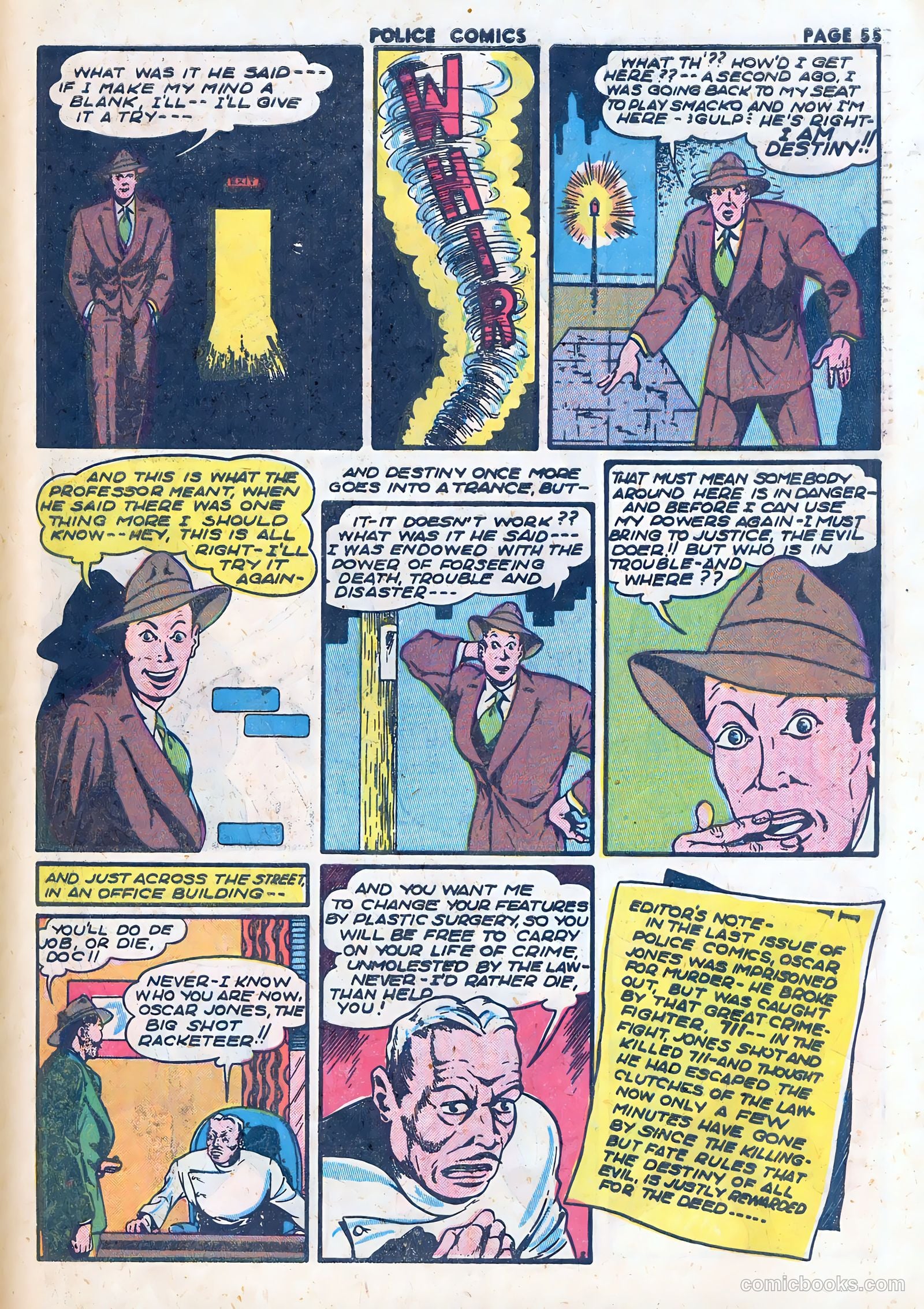 Police Comics #16 — page 56 of 67