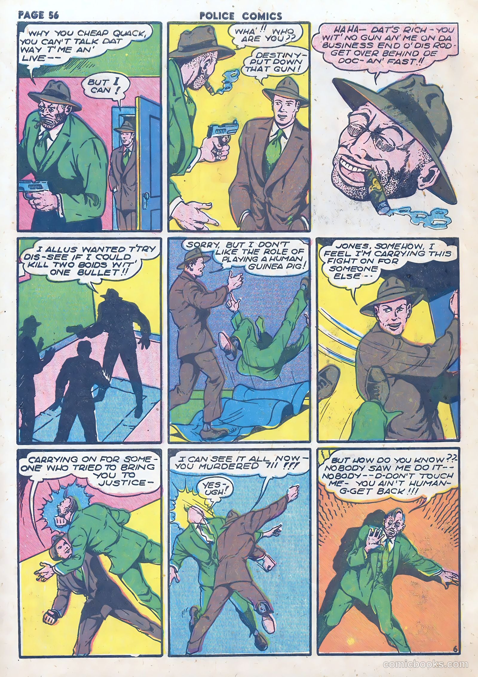 Police Comics #16 — page 57 of 67