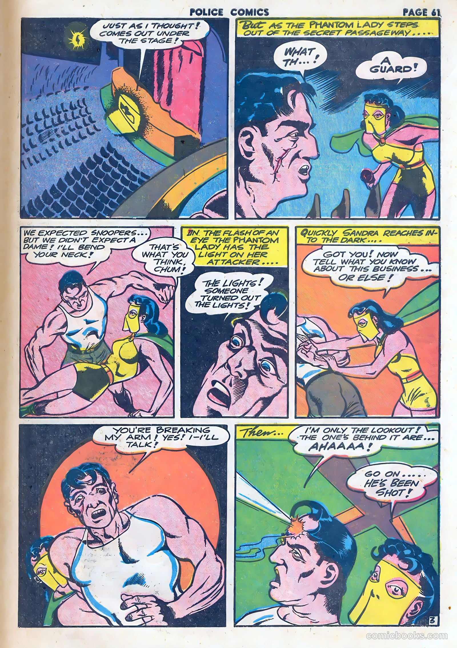 Police Comics #16 — page 62 of 67