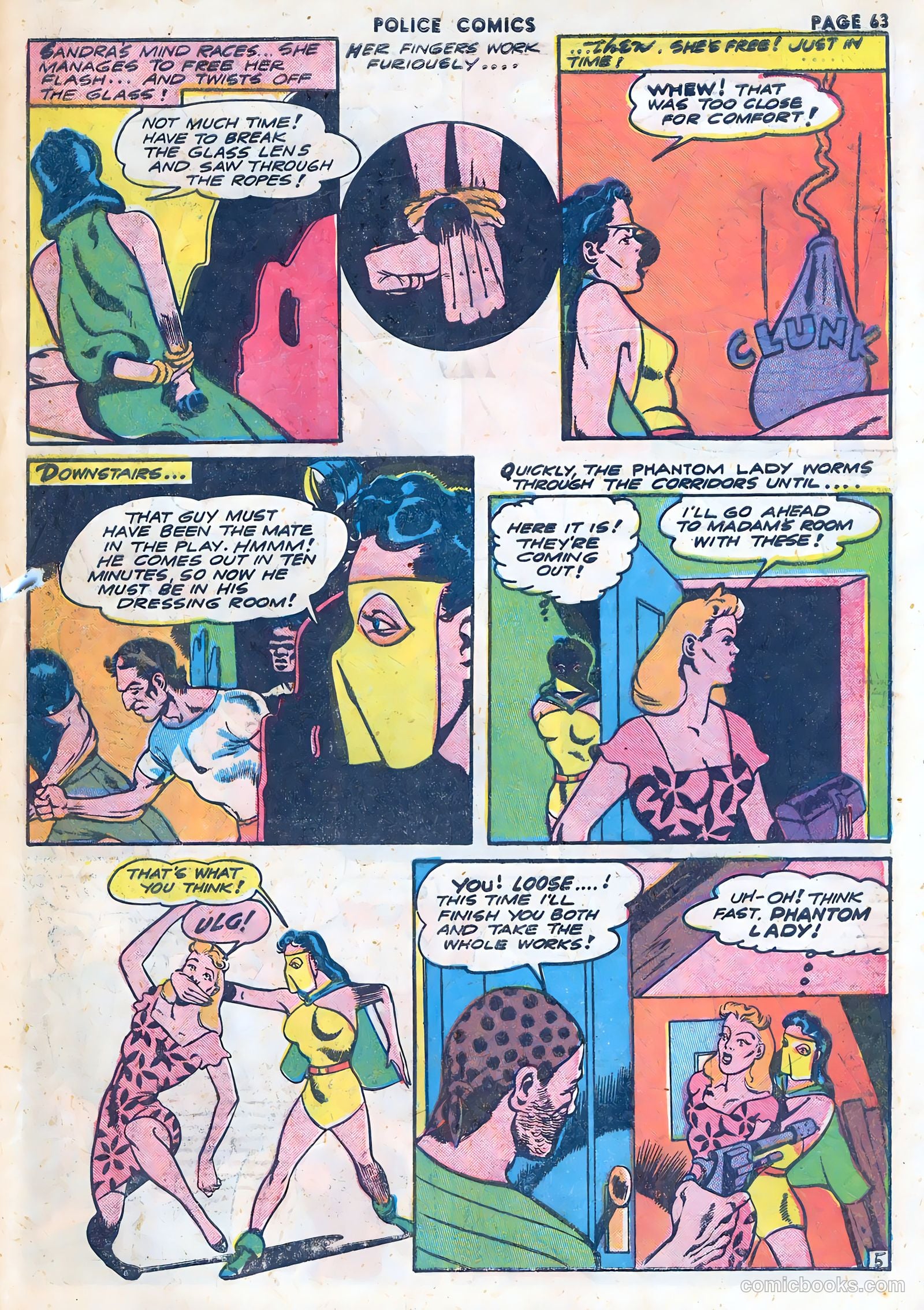 Police Comics #16 — page 64 of 67